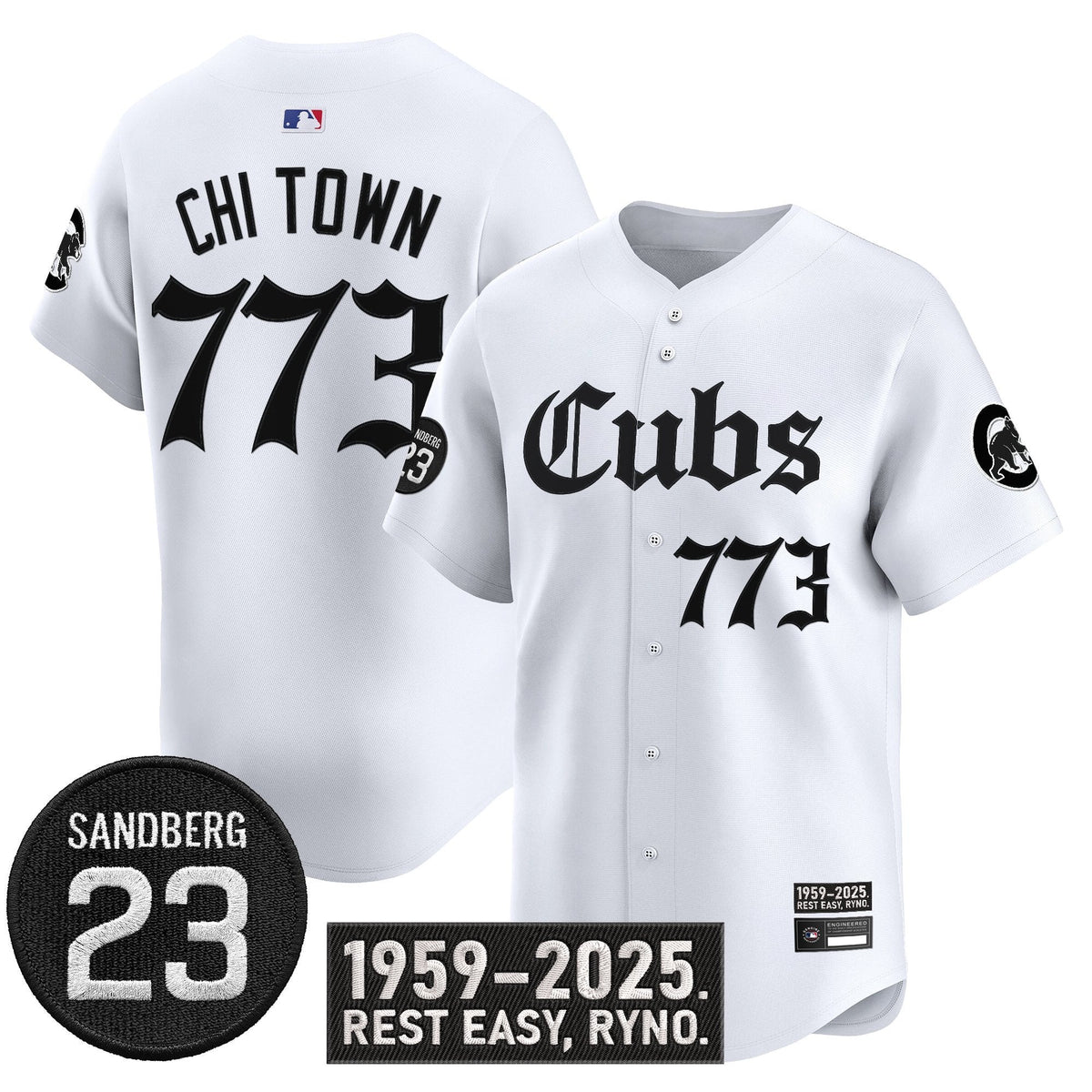 CHC 'Ryne Sandberg Tribute' Vapor Premier Limited Jersey - All Stitched