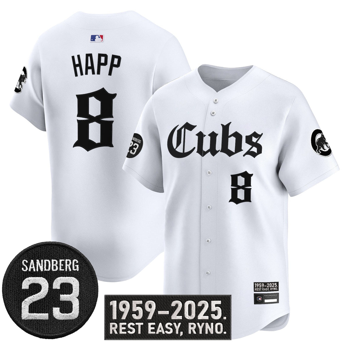 CHC 'Ryne Sandberg Tribute' Vapor Premier Limited Jersey - All Stitched