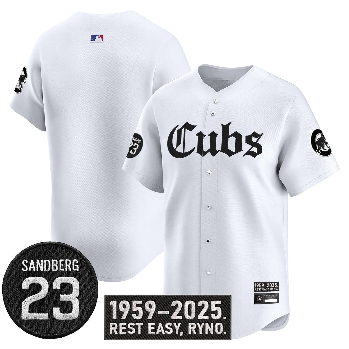 CHC 'Ryne Sandberg Tribute' Vapor Premier Limited Jersey - All Stitched
