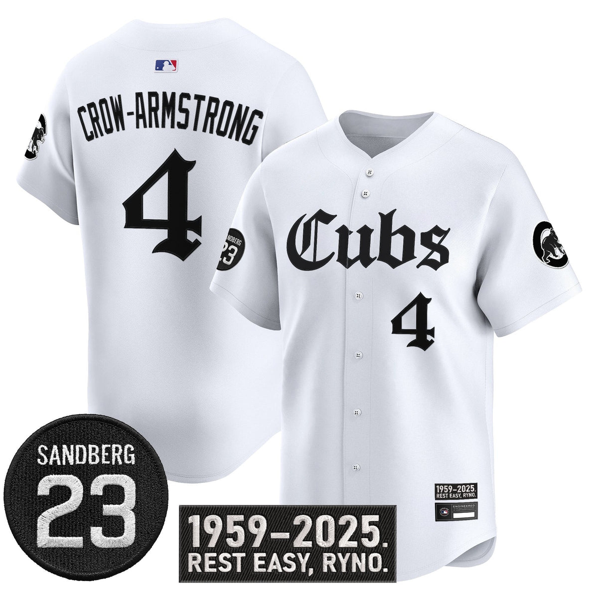 CHC 'Ryne Sandberg Tribute' Vapor Premier Limited Jersey - All Stitched