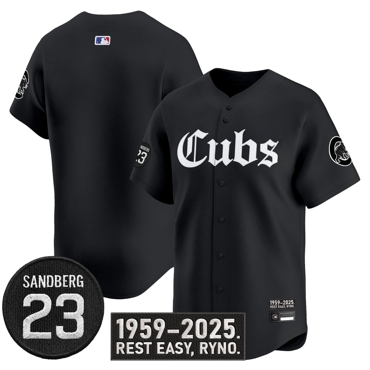 CHC 'Ryne Sandberg Tribute' Vapor Premier Limited Jersey - All Stitched