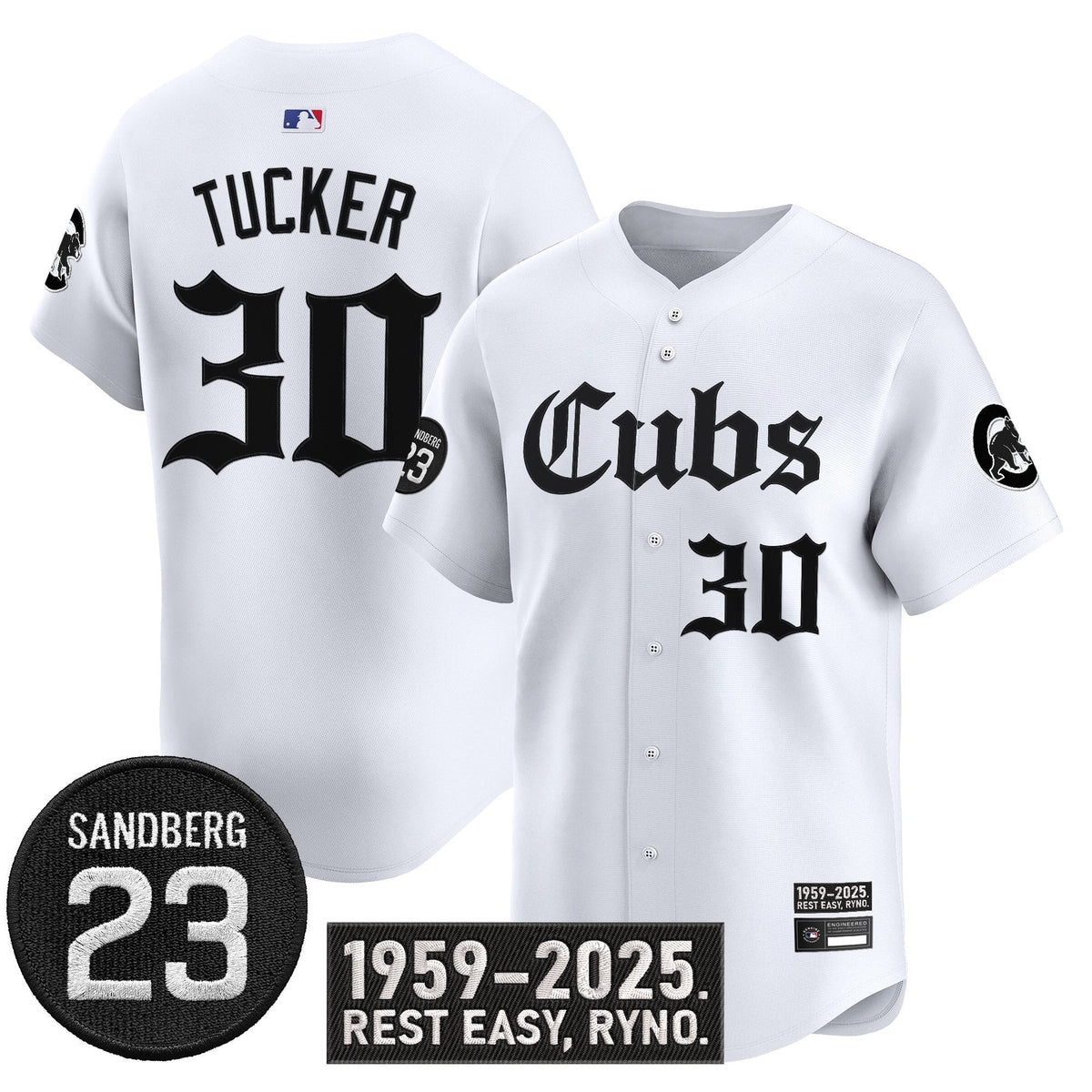CHC 'Ryne Sandberg Tribute' Vapor Premier Limited Jersey - All Stitched