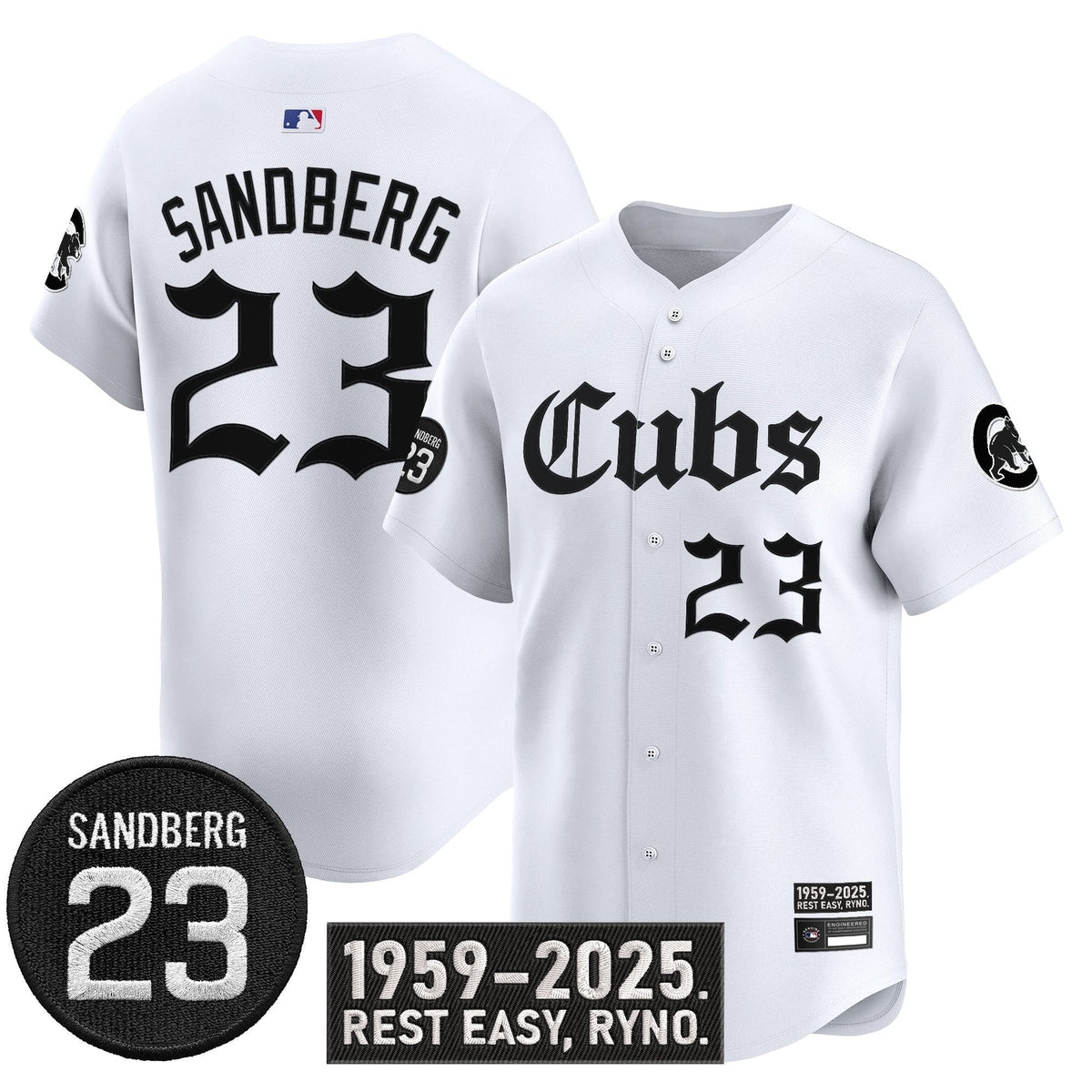 CHC 'Ryne Sandberg Tribute' Vapor Premier Limited Jersey - All Stitched
