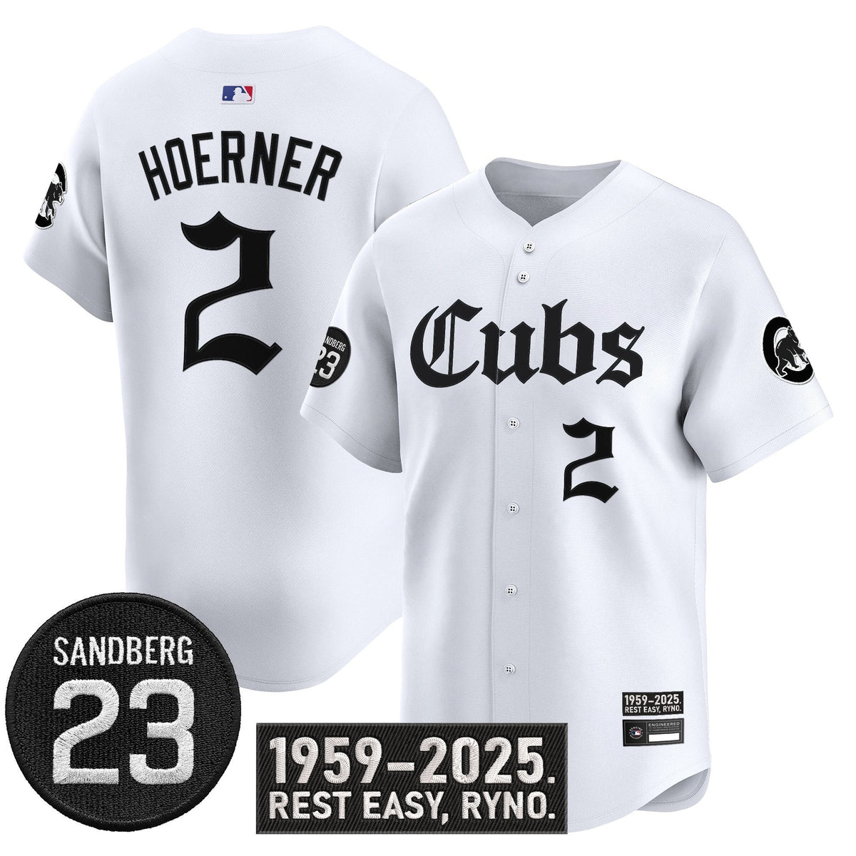 CHC 'Ryne Sandberg Tribute' Vapor Premier Limited Jersey - All Stitched