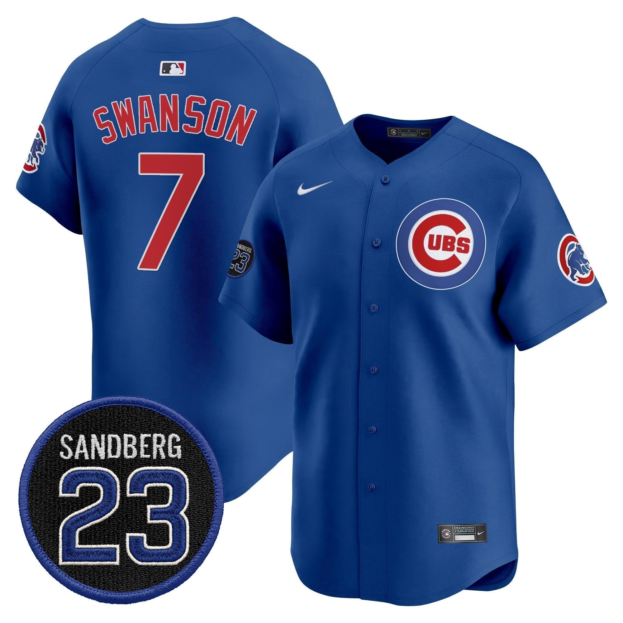 CHC 'Ryne Sandberg Tribute' Vapor Premier Limited Jersey V2 - All Stitched