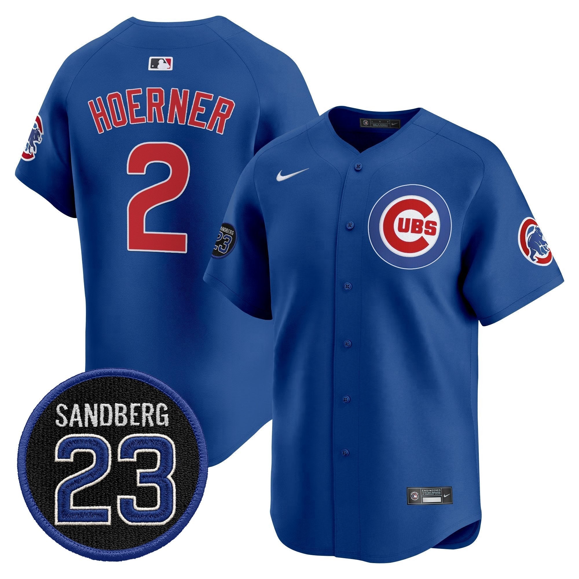 CHC 'Ryne Sandberg Tribute' Vapor Premier Limited Jersey V2 - All Stitched