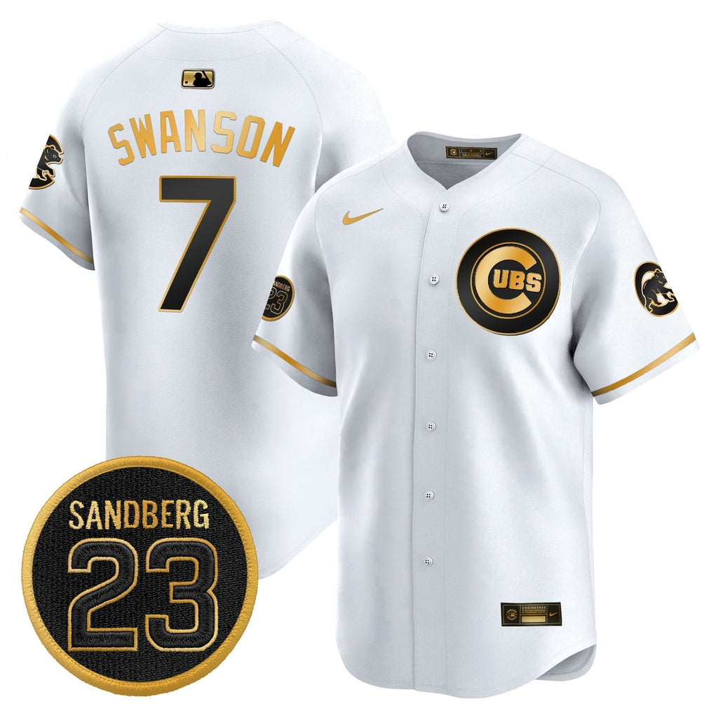 CHC 'Ryne Sandberg Tribute' Vapor Premier Limited Jersey V2 - All Stitched