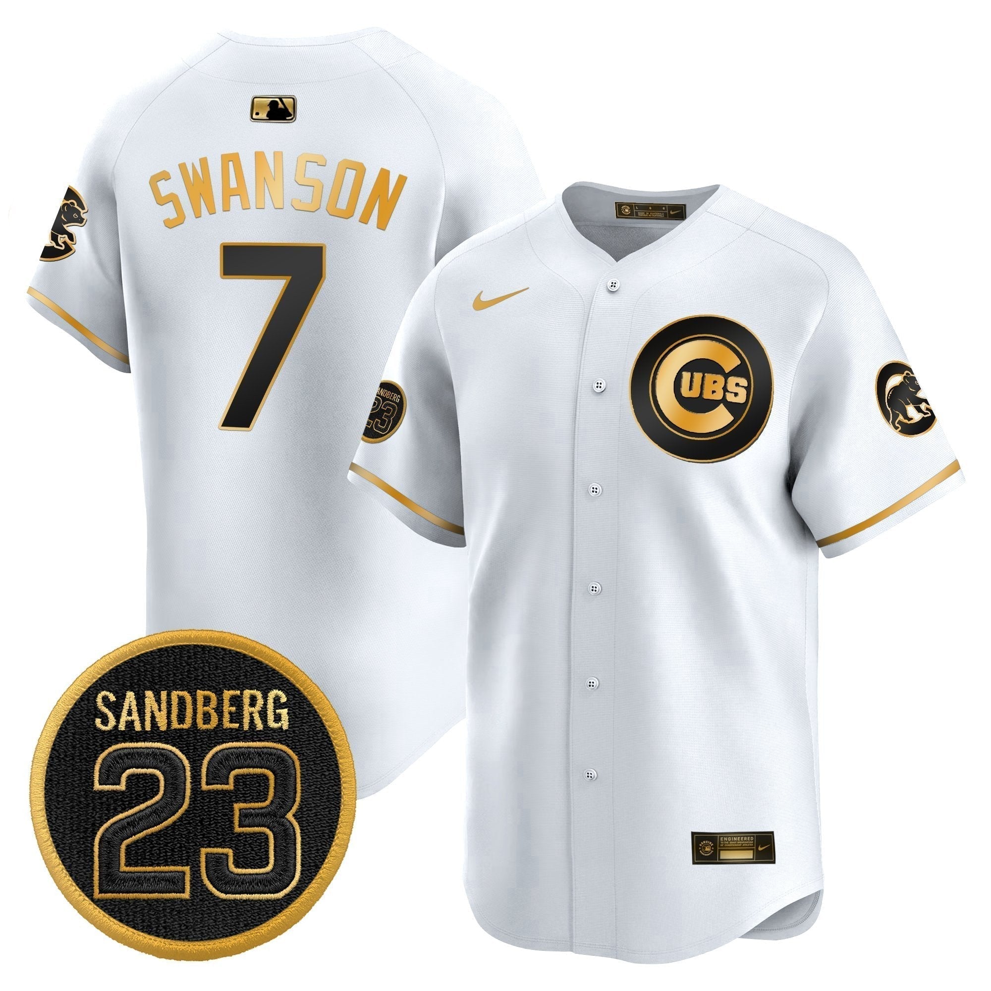 CHC 'Ryne Sandberg Tribute' Vapor Premier Limited Jersey V2 - All Stitched
