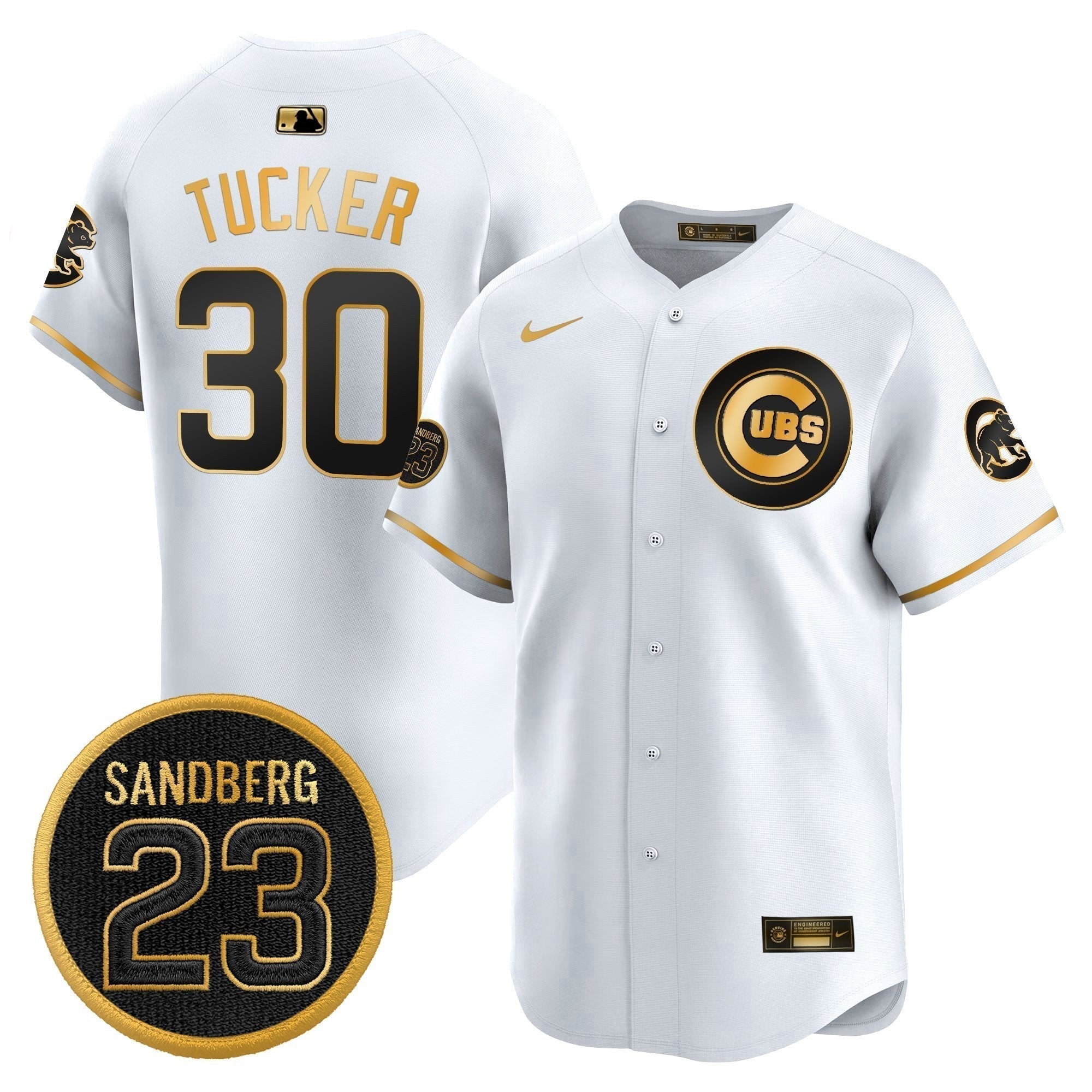 CHC 'Ryne Sandberg Tribute' Vapor Premier Limited Jersey V2 - All Stitched