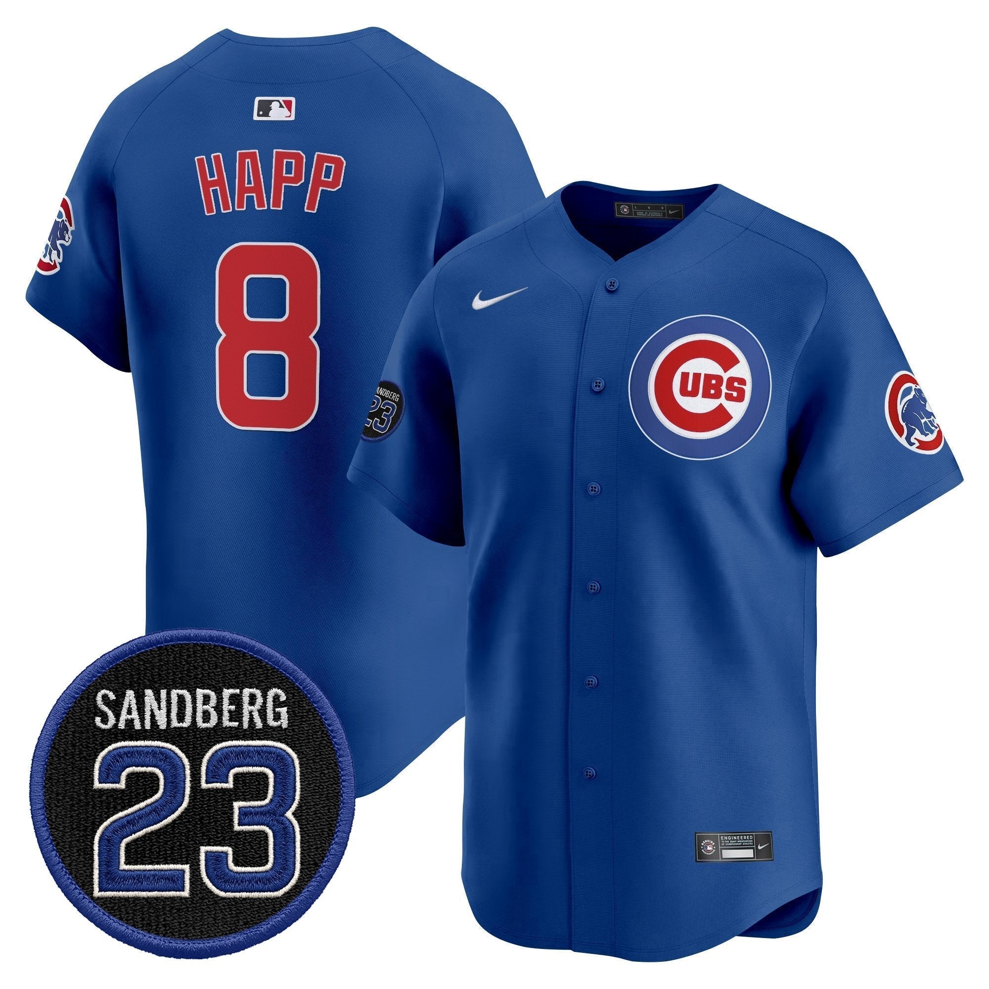 CHC 'Ryne Sandberg Tribute' Vapor Premier Limited Jersey V2 - All Stitched