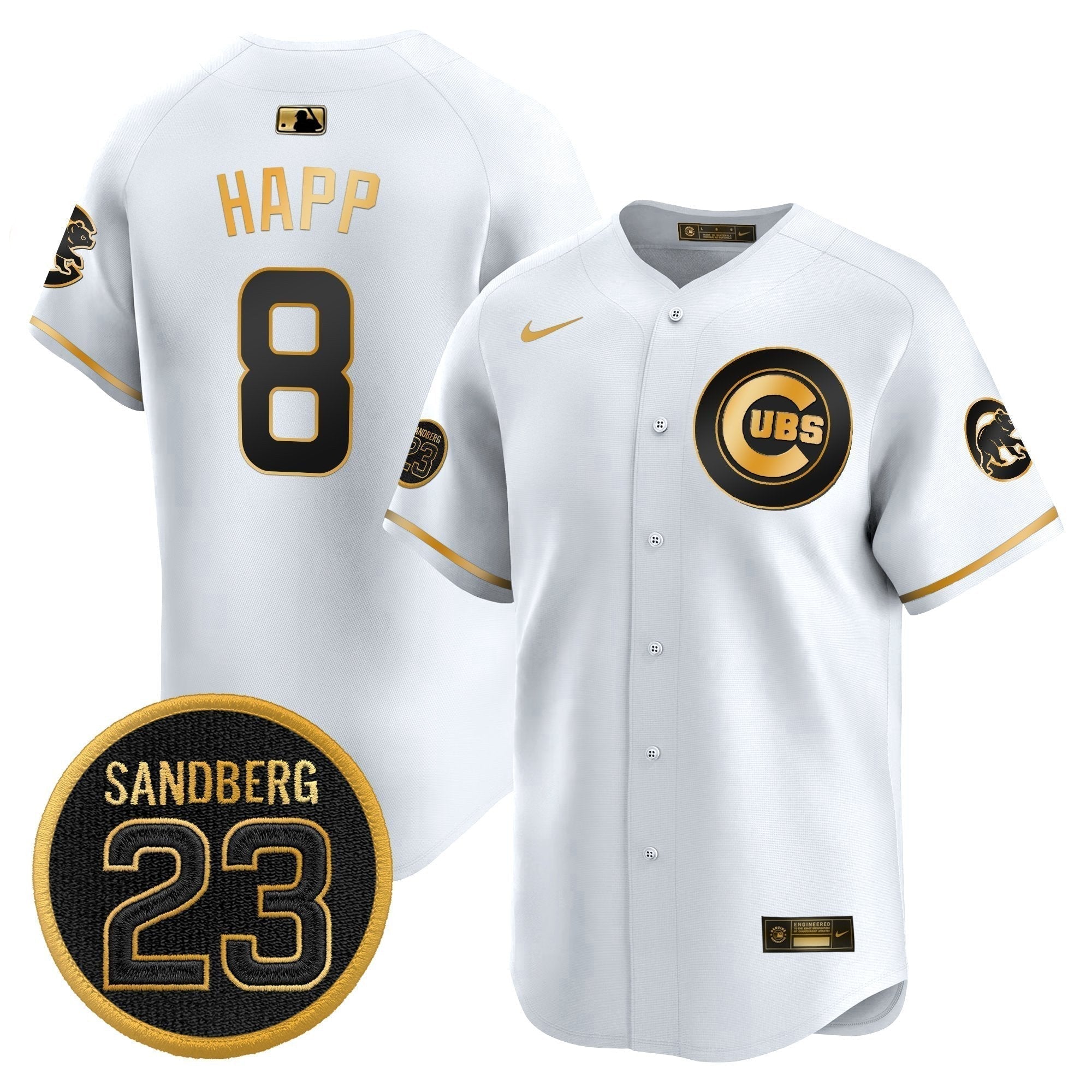 CHC 'Ryne Sandberg Tribute' Vapor Premier Limited Jersey V2 - All Stitched