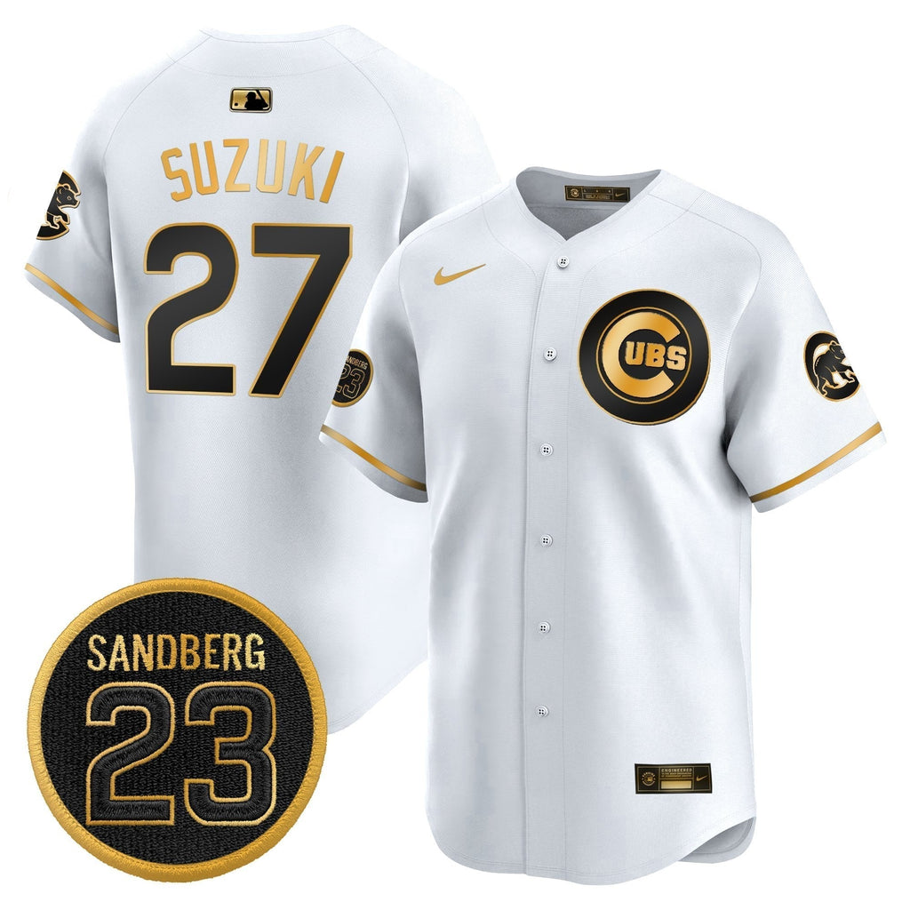 CHC 'Ryne Sandberg Tribute' Vapor Premier Limited Jersey V2 - All Stitched