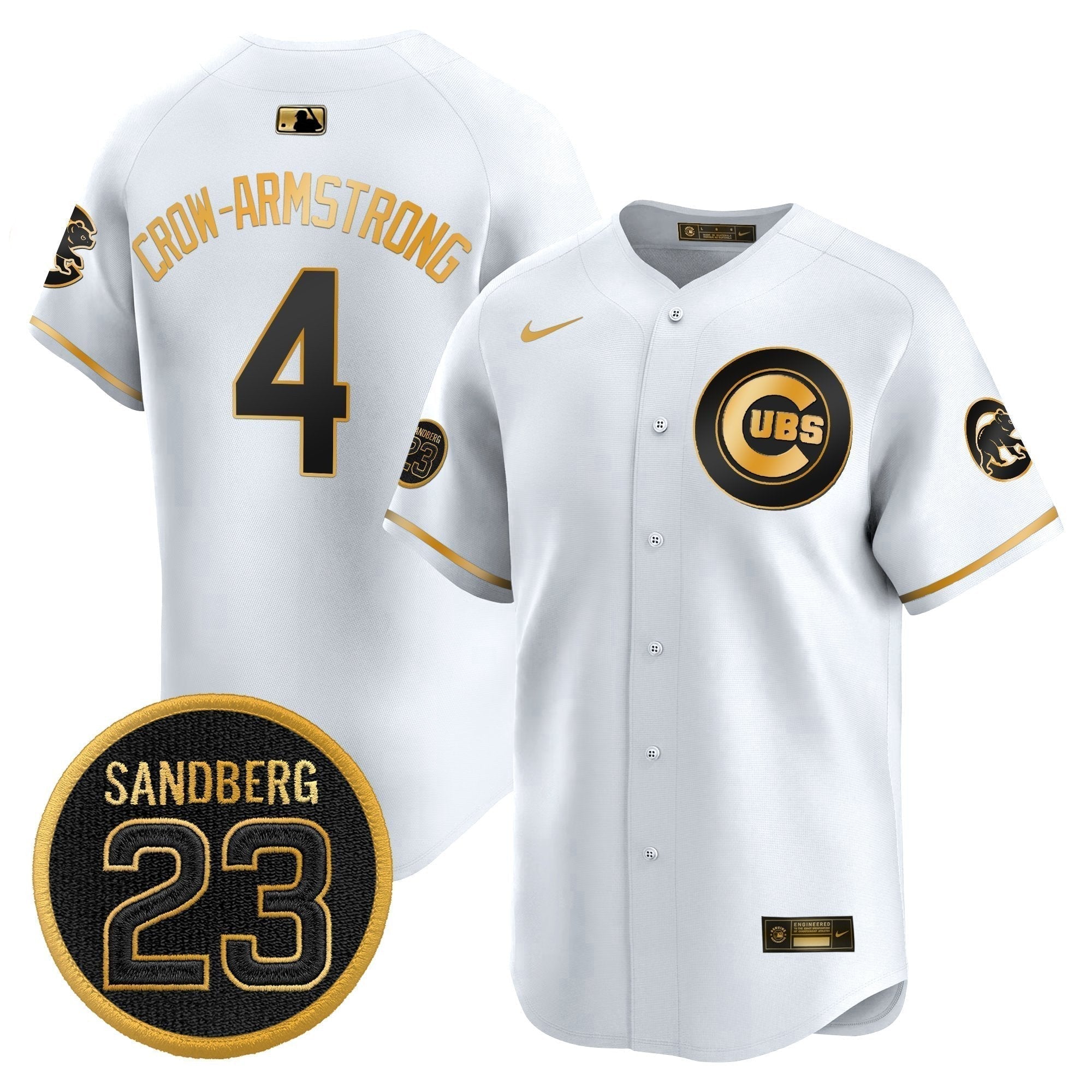 CHC 'Ryne Sandberg Tribute' Vapor Premier Limited Jersey V2 - All Stitched