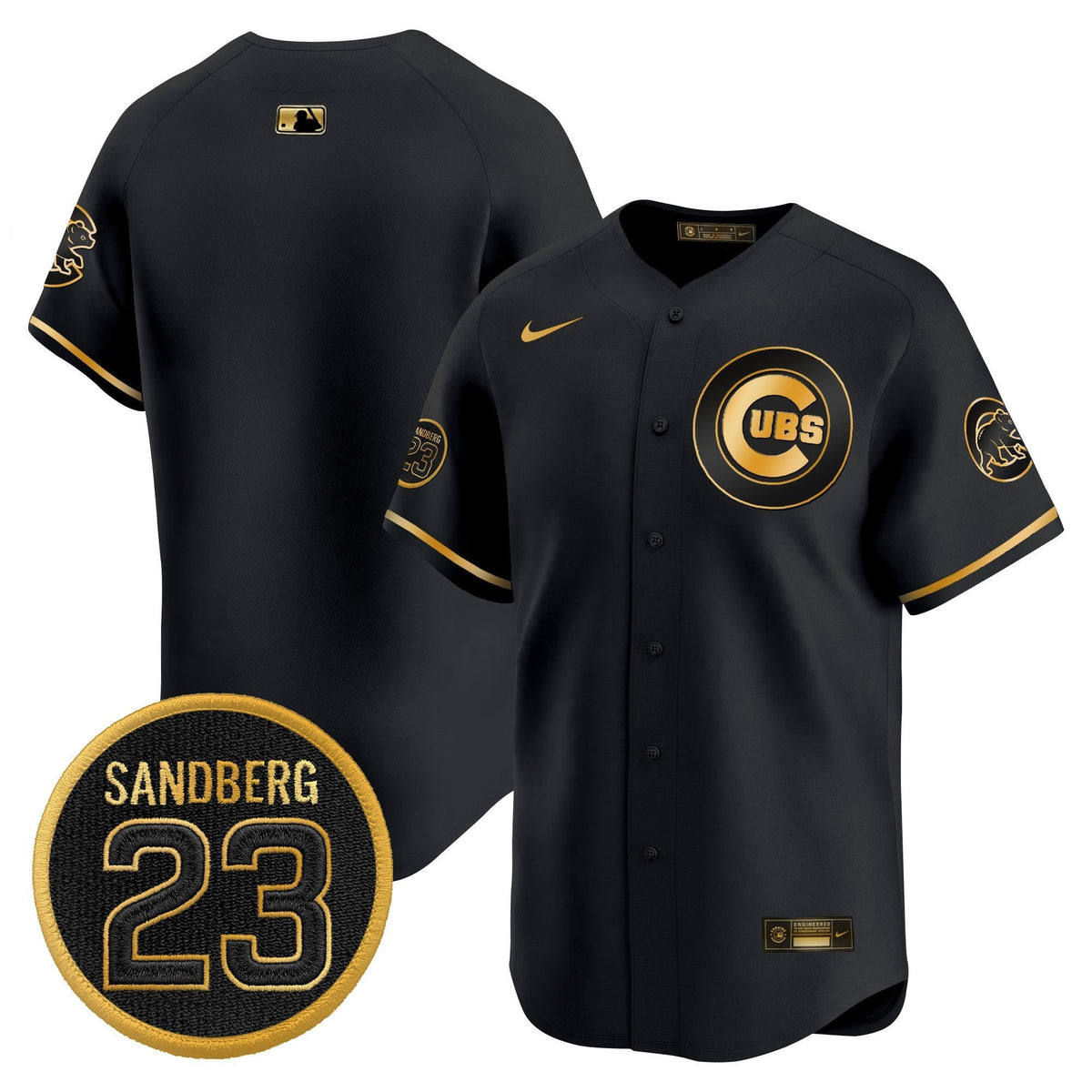 CHC 'Ryne Sandberg Tribute' Vapor Premier Limited Jersey V2 - All Stitched