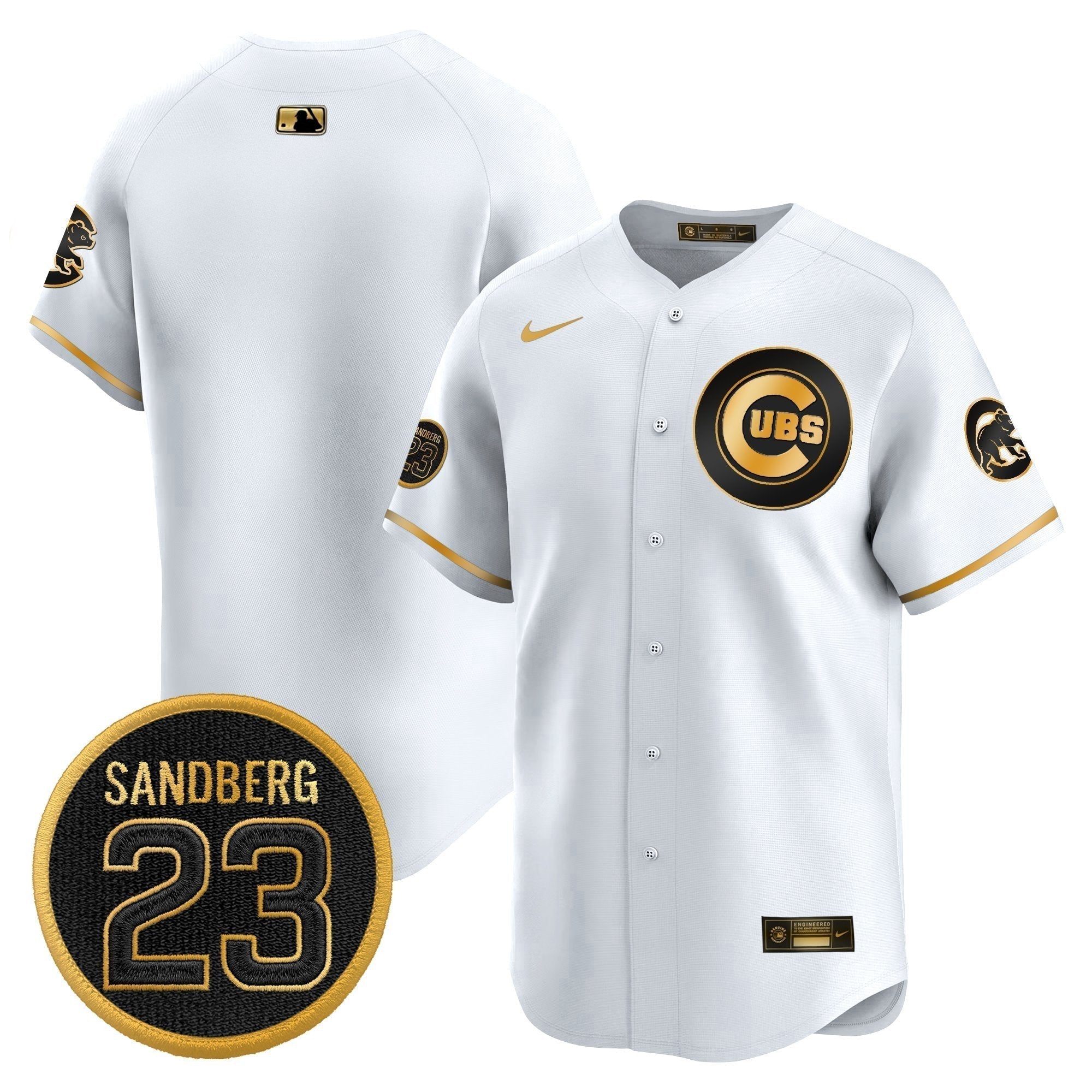 CHC 'Ryne Sandberg Tribute' Vapor Premier Limited Jersey V2 - All Stitched