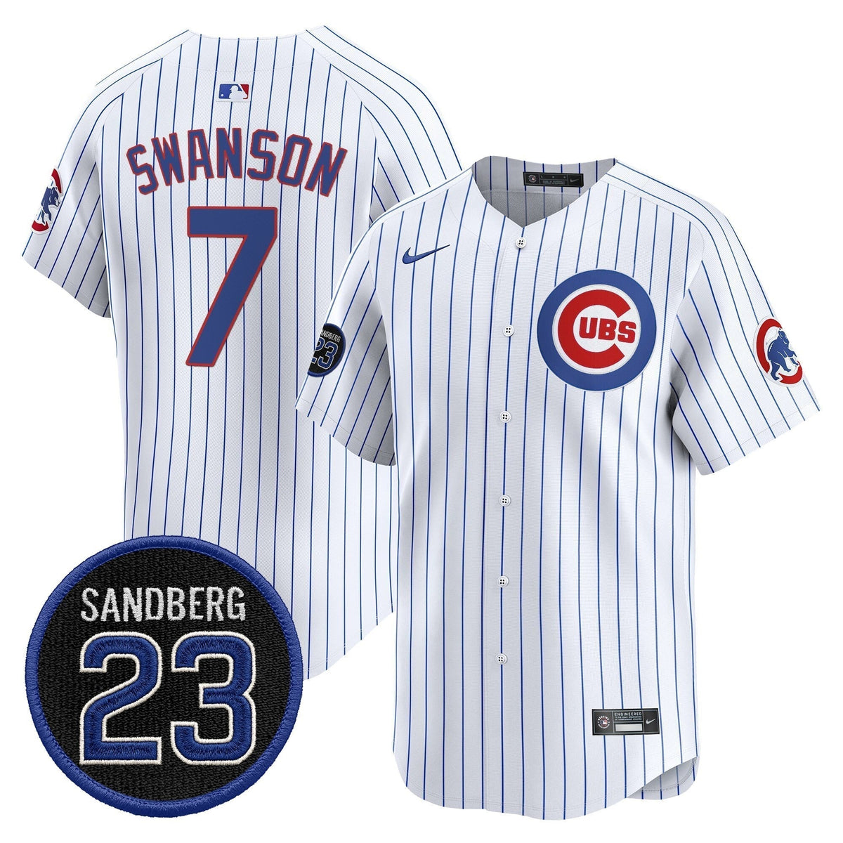 CHC 'Ryne Sandberg Tribute' Vapor Premier Limited Jersey V2 - All Stitched