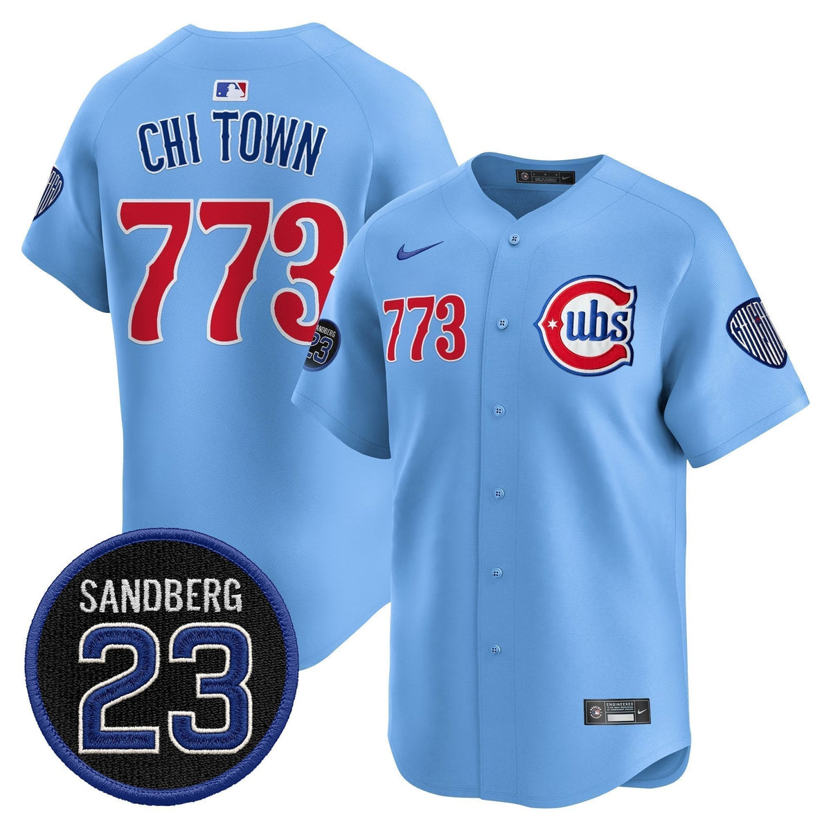 CHC 'Ryne Sandberg Tribute' Vapor Premier Limited Men Jersey V2 - All Stitched