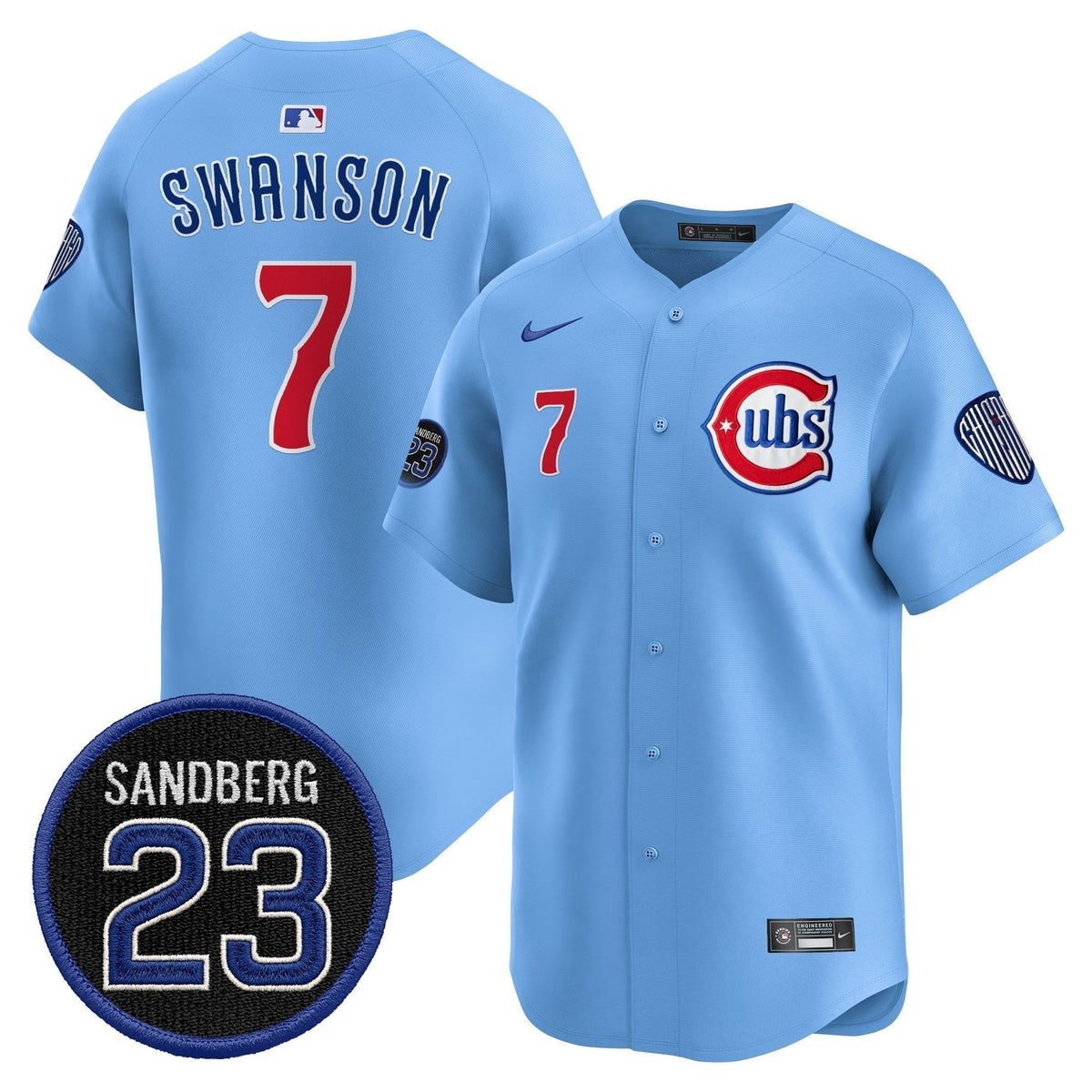 CHC 'Ryne Sandberg Tribute' Vapor Premier Limited Men Jersey V2 - All Stitched