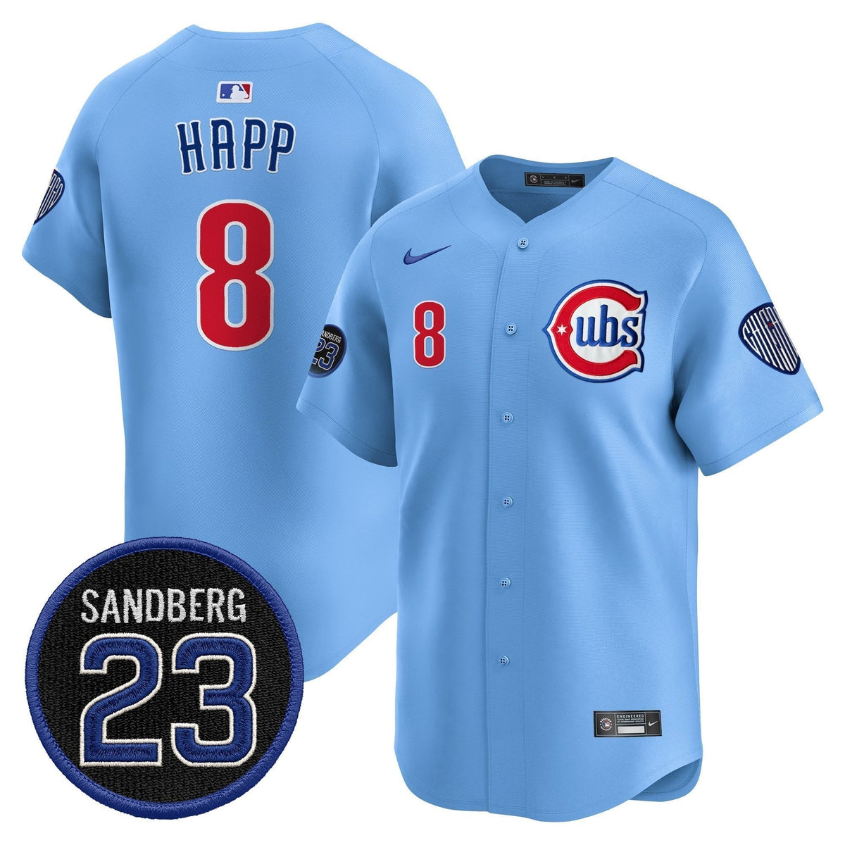 CHC 'Ryne Sandberg Tribute' Vapor Premier Limited Men Jersey V2 - All Stitched