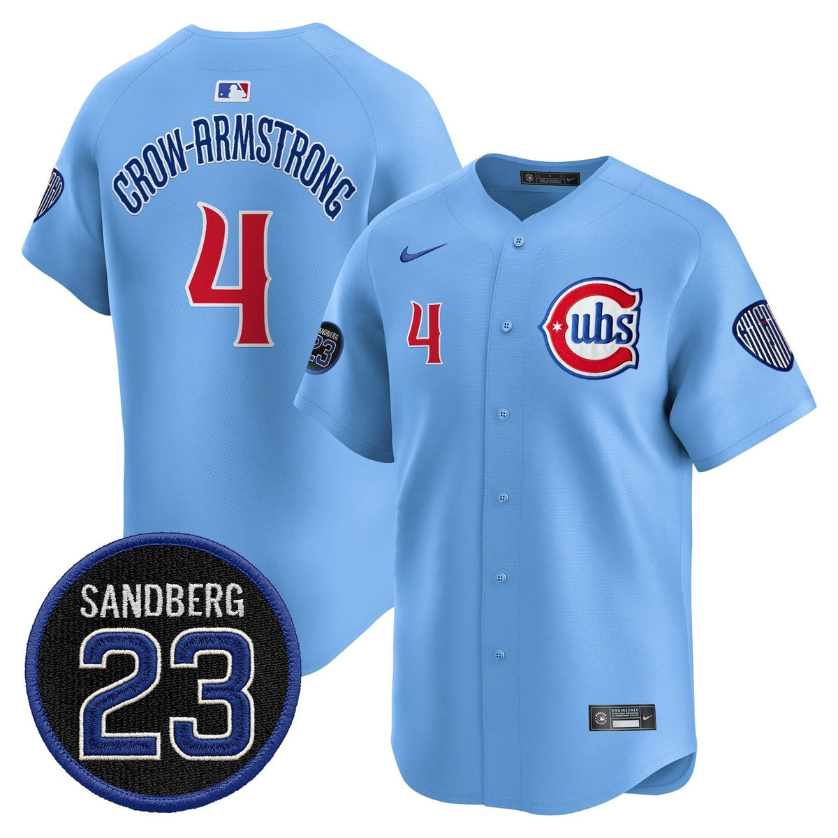 CHC 'Ryne Sandberg Tribute' Vapor Premier Limited Men Jersey V2 - All Stitched