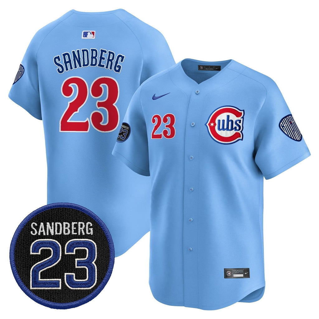 CHC 'Ryne Sandberg Tribute' Vapor Premier Limited Jersey V2 - All Stitched