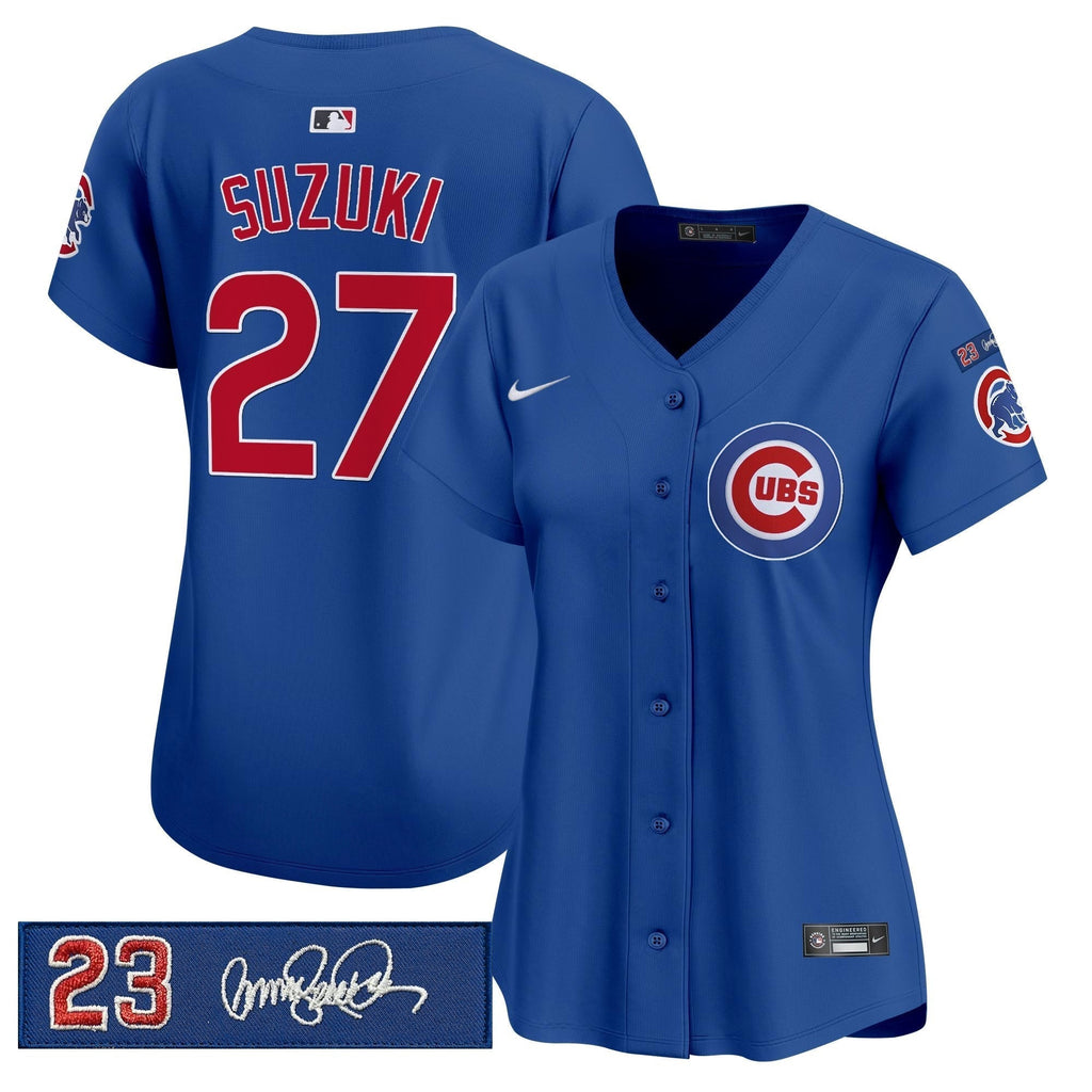 Women's CHC 'Ryne Sandberg Tribute' Vapor Premier Limited Jersey V3 - All Stitched