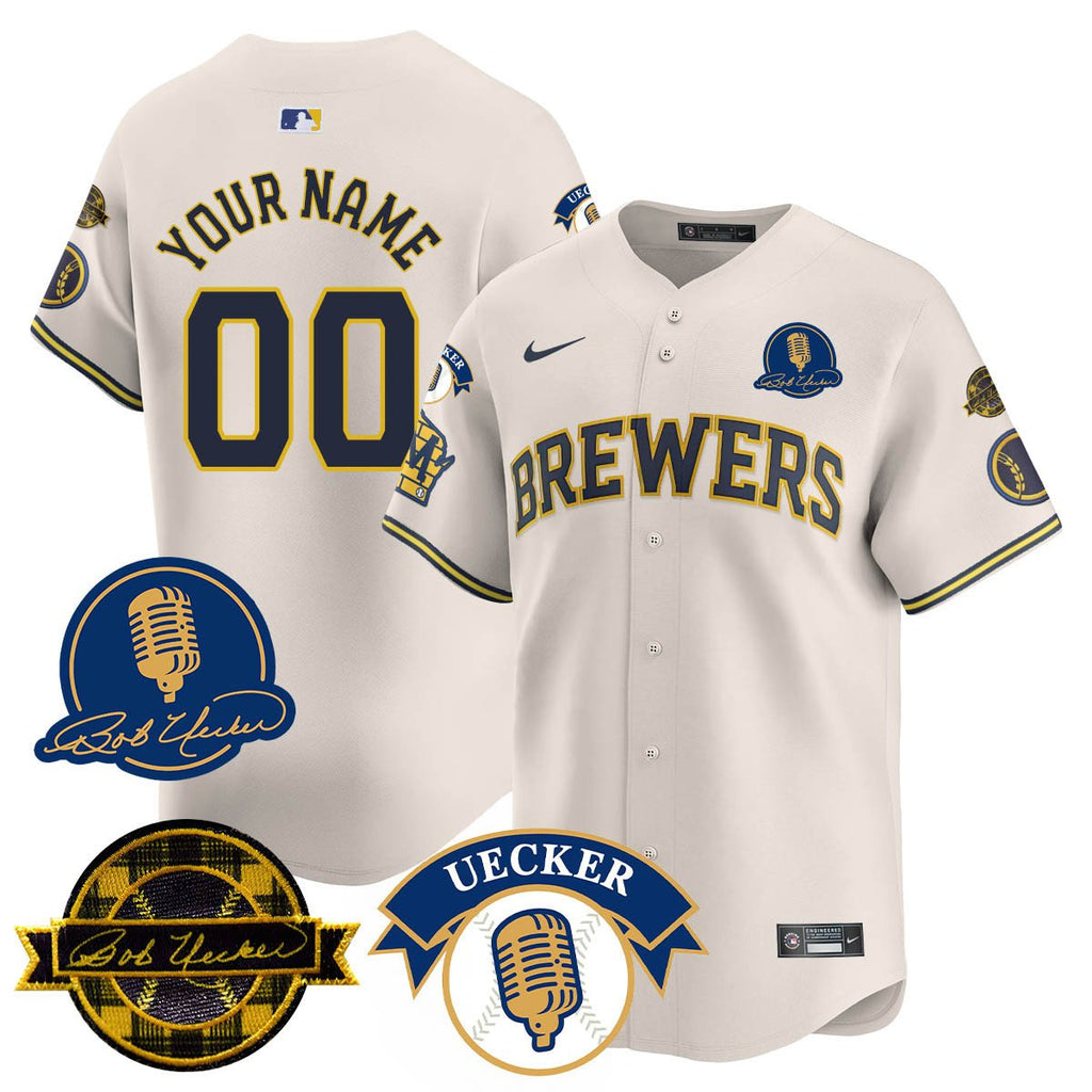MIL 2025 Limited Jersey - Bob Uecker Patch - Stitched