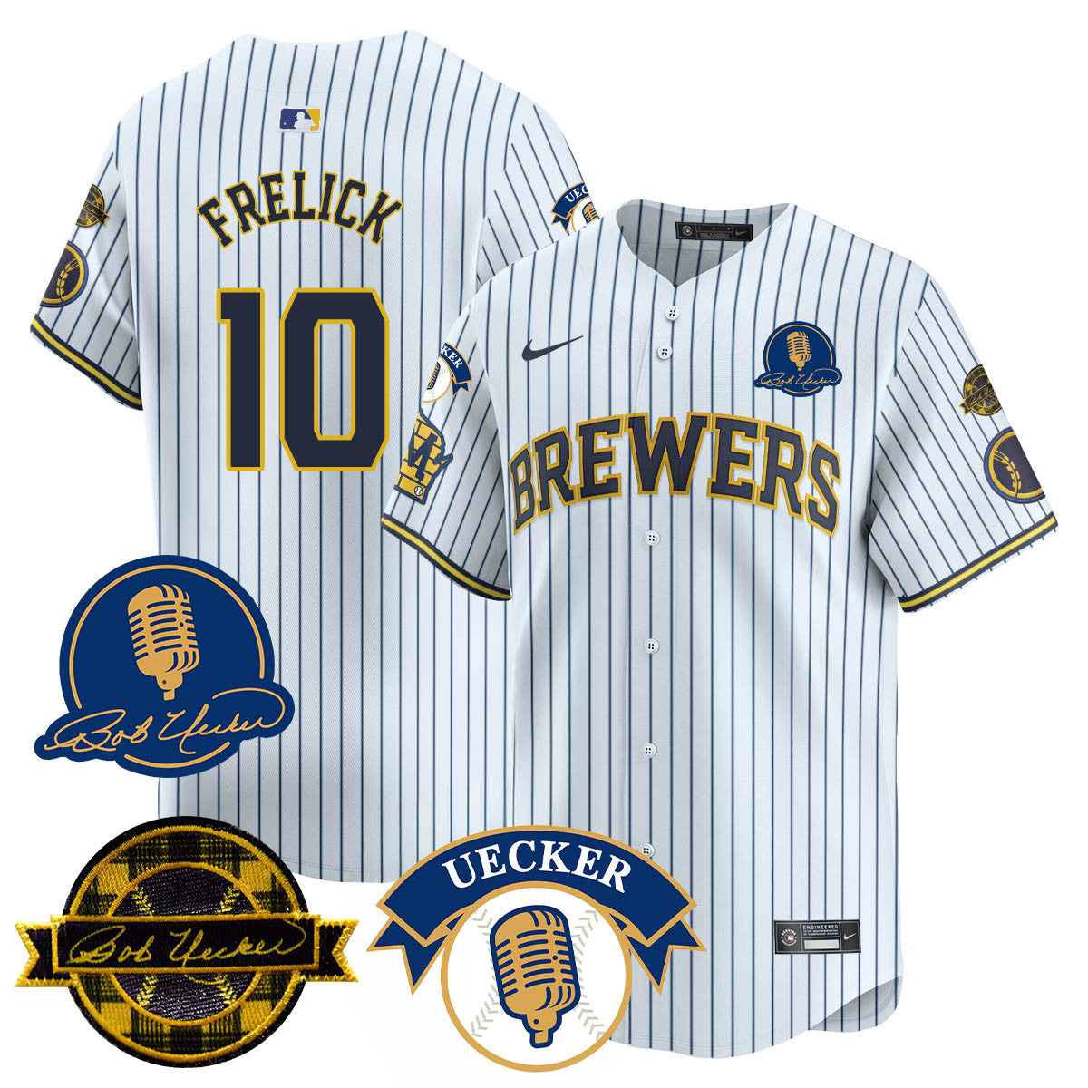MIL 2025 Limited Jersey - Bob Uecker Patch - Stitched