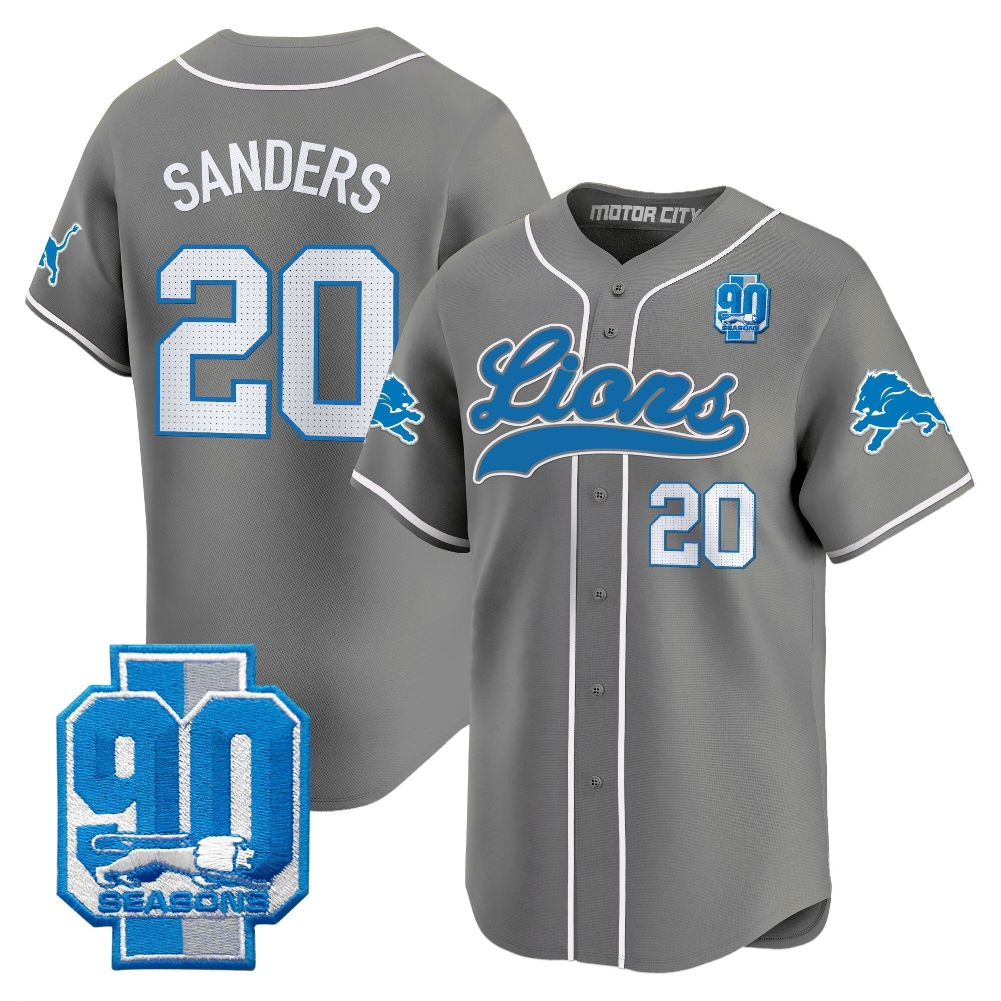 DET 2025 Vapor Baseball Jersey - All Stitched