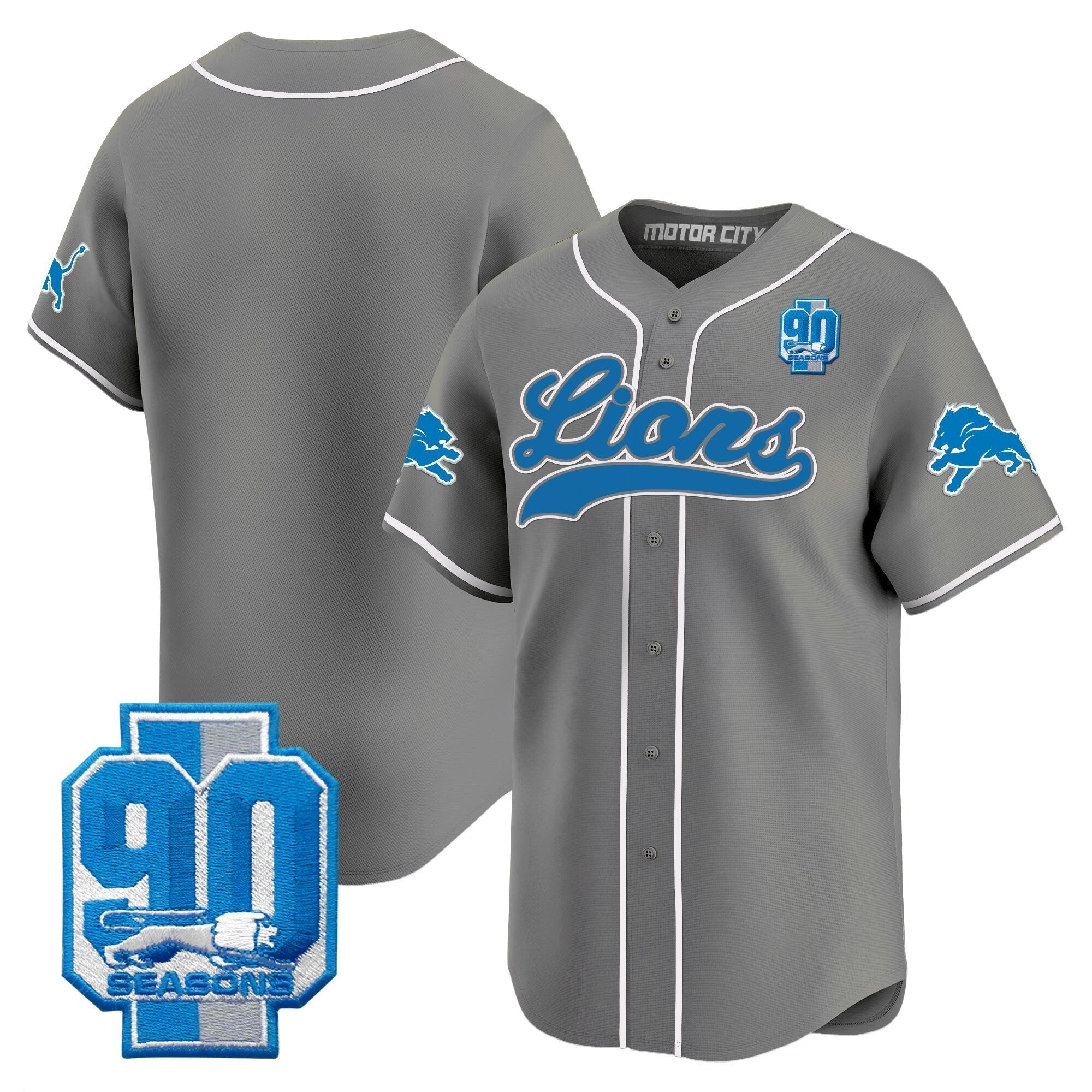 DET 2025 Vapor Baseball Jersey - All Stitched