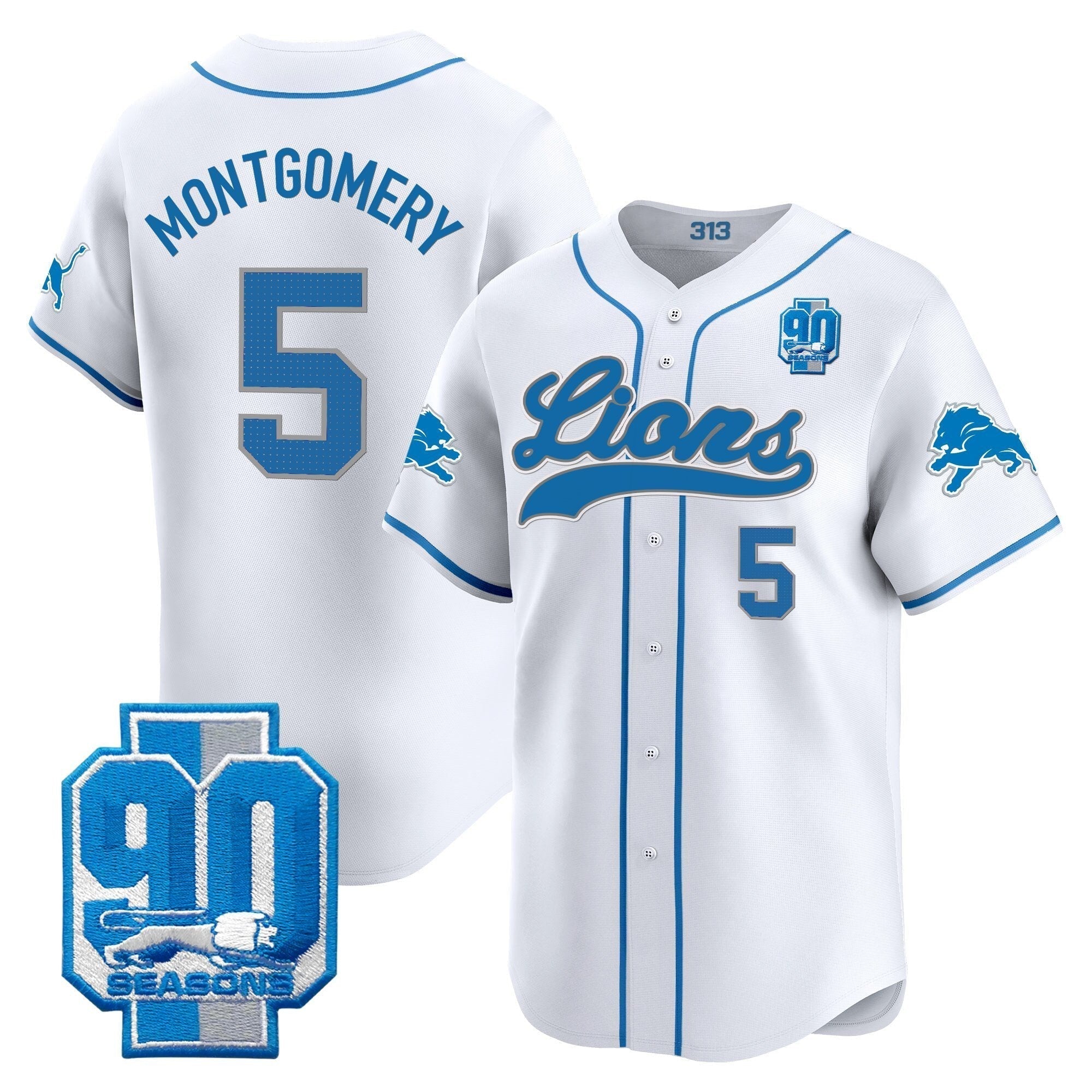 DET 2025 Vapor Baseball Jersey - All Stitched