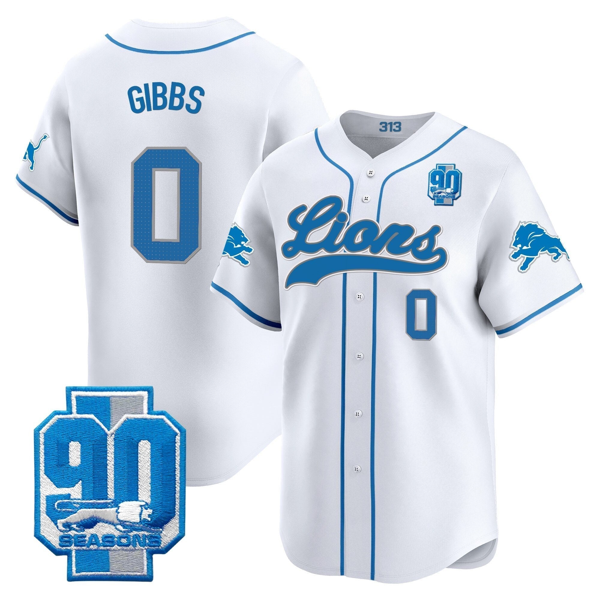DET 2025 Vapor Baseball Jersey - All Stitched