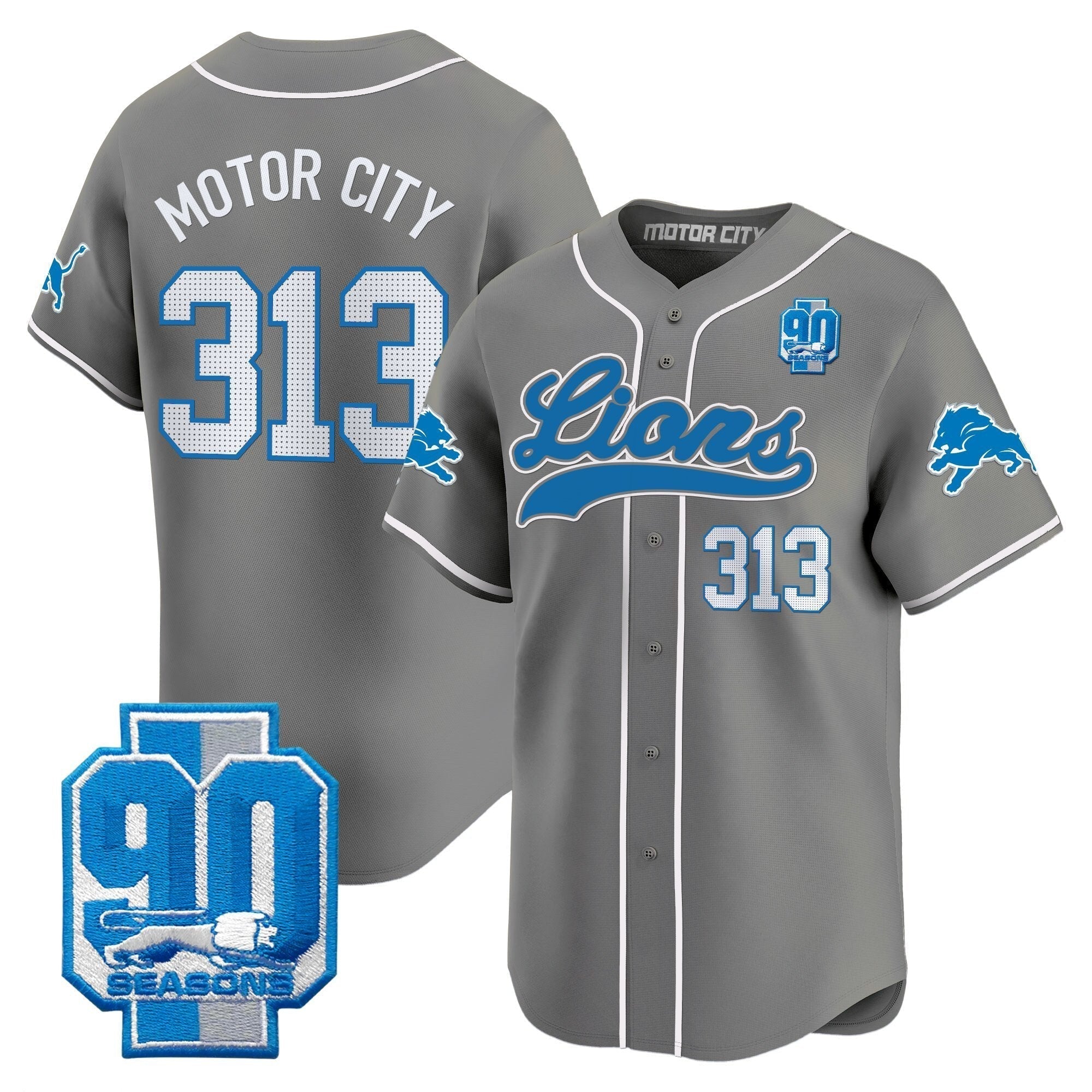 DET 2025 Vapor Baseball Jersey - All Stitched