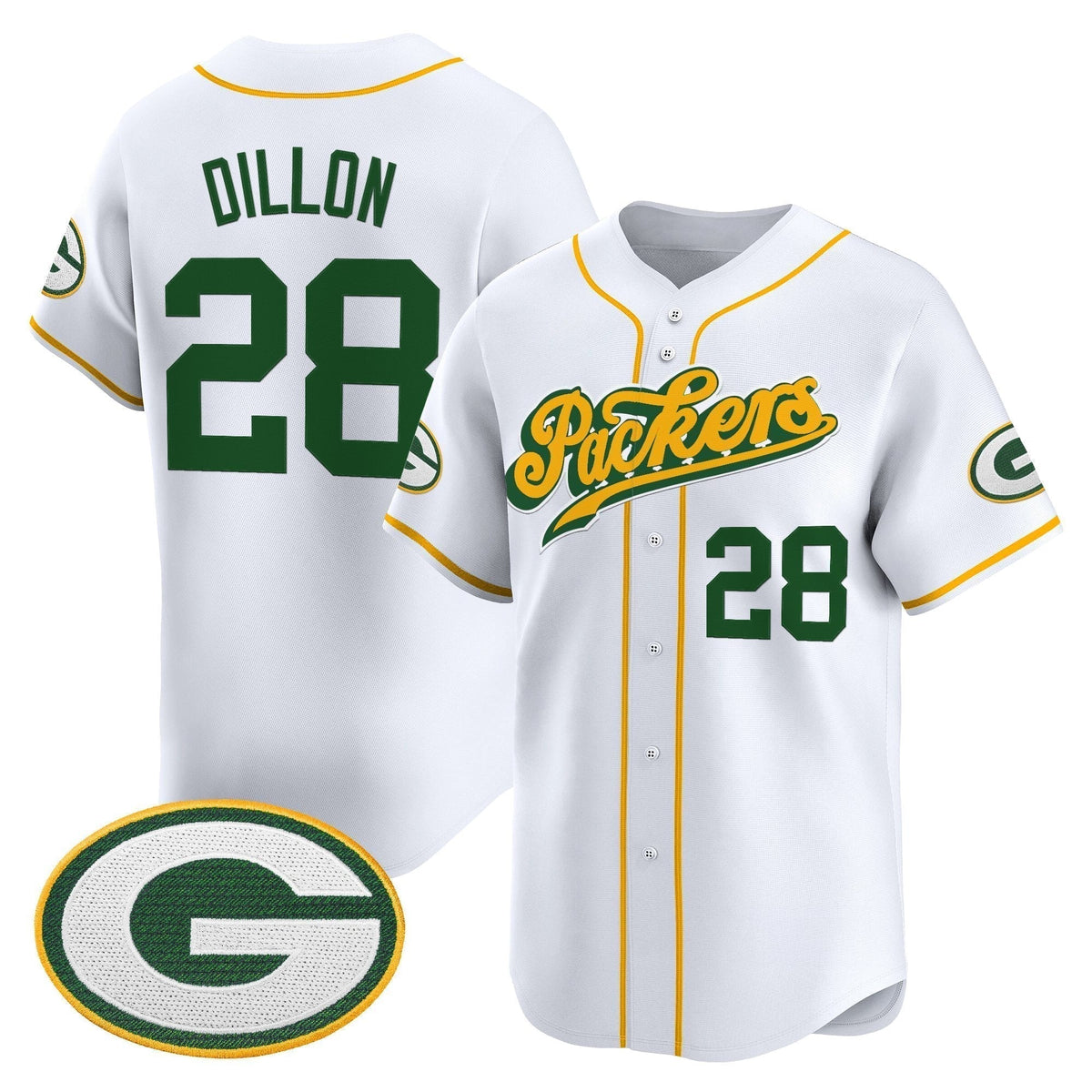 GB 2025 Vapor Baseball Men Jersey V2 - All Stitched