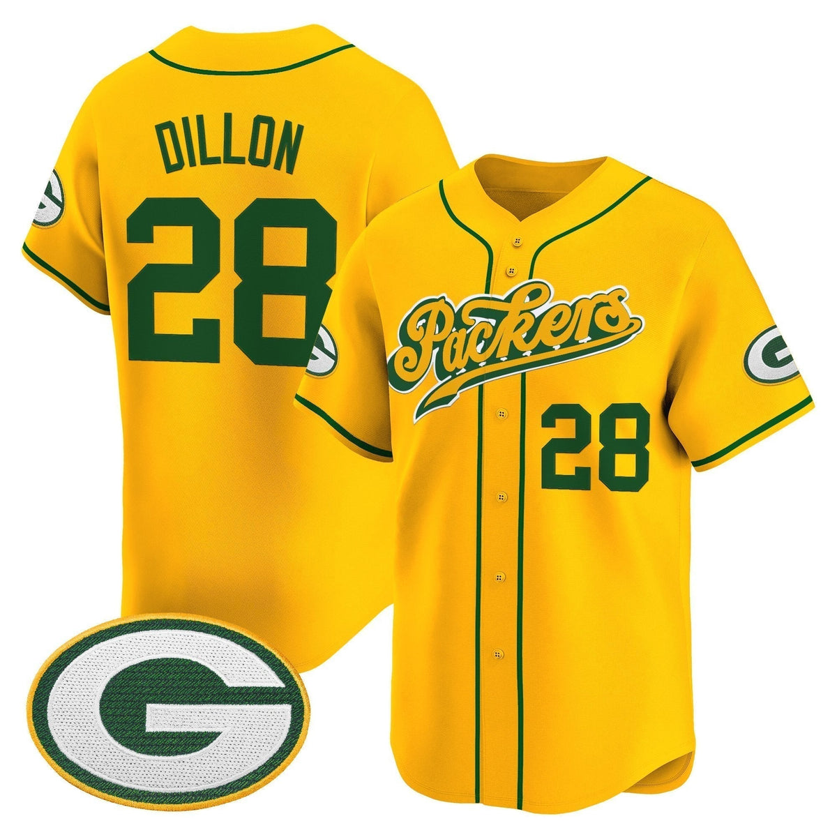 GB 2025 Vapor Baseball Jersey V2 - All Stitched