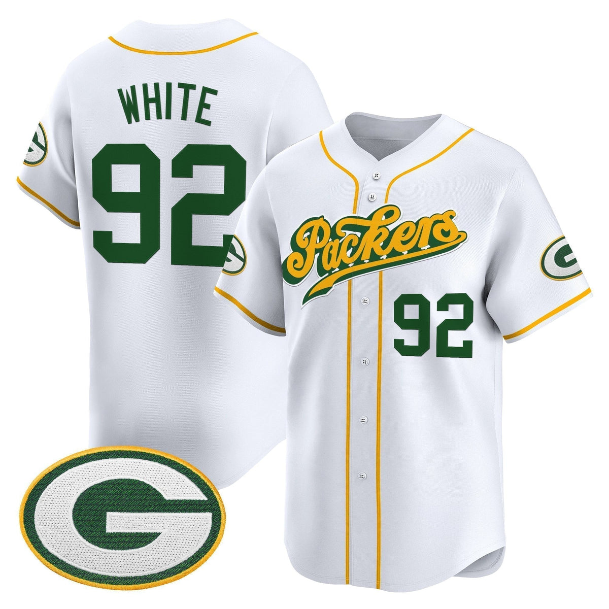GB 2025 Vapor Baseball Jersey V2 - All Stitched