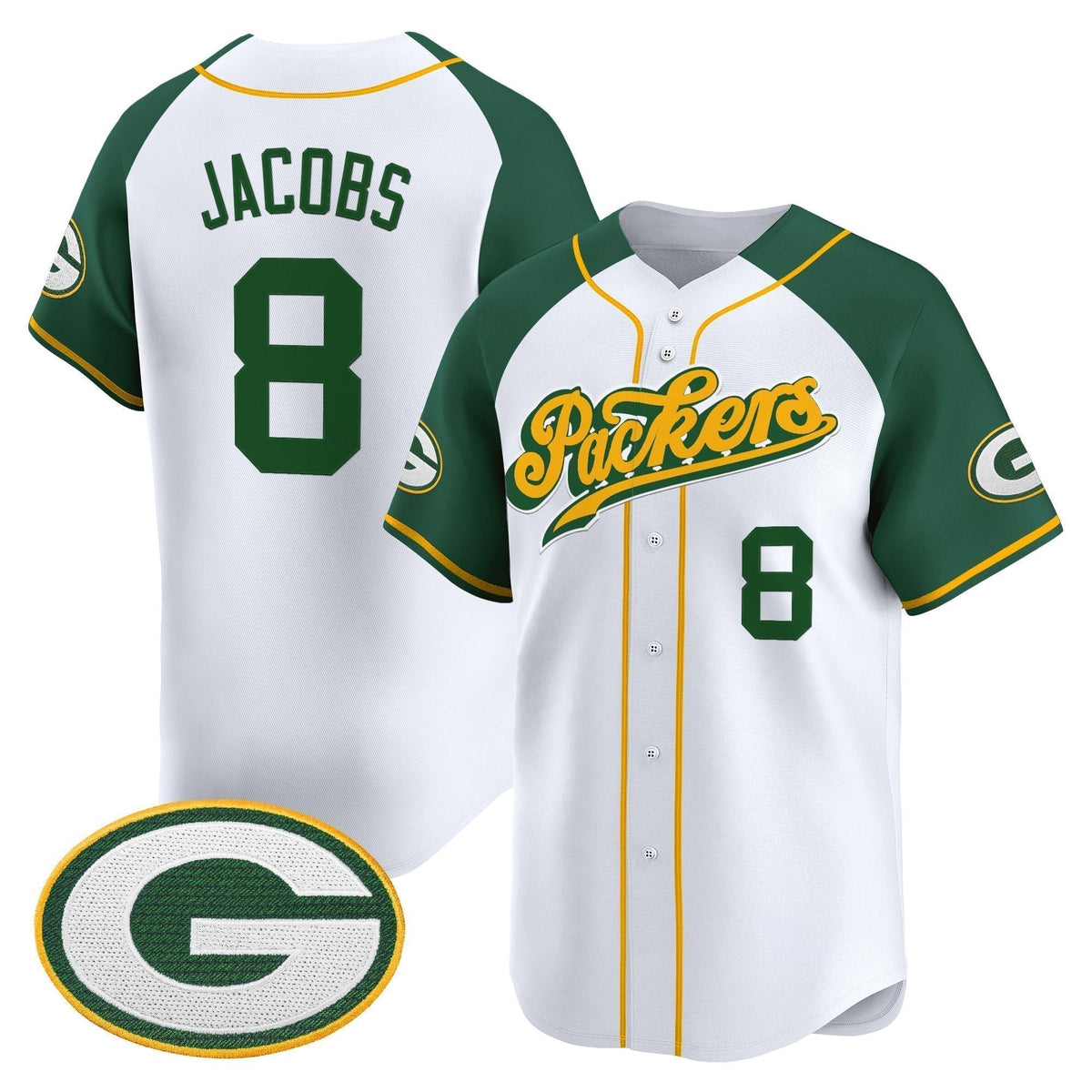 GB 2025 Vapor Baseball Jersey V2 - All Stitched