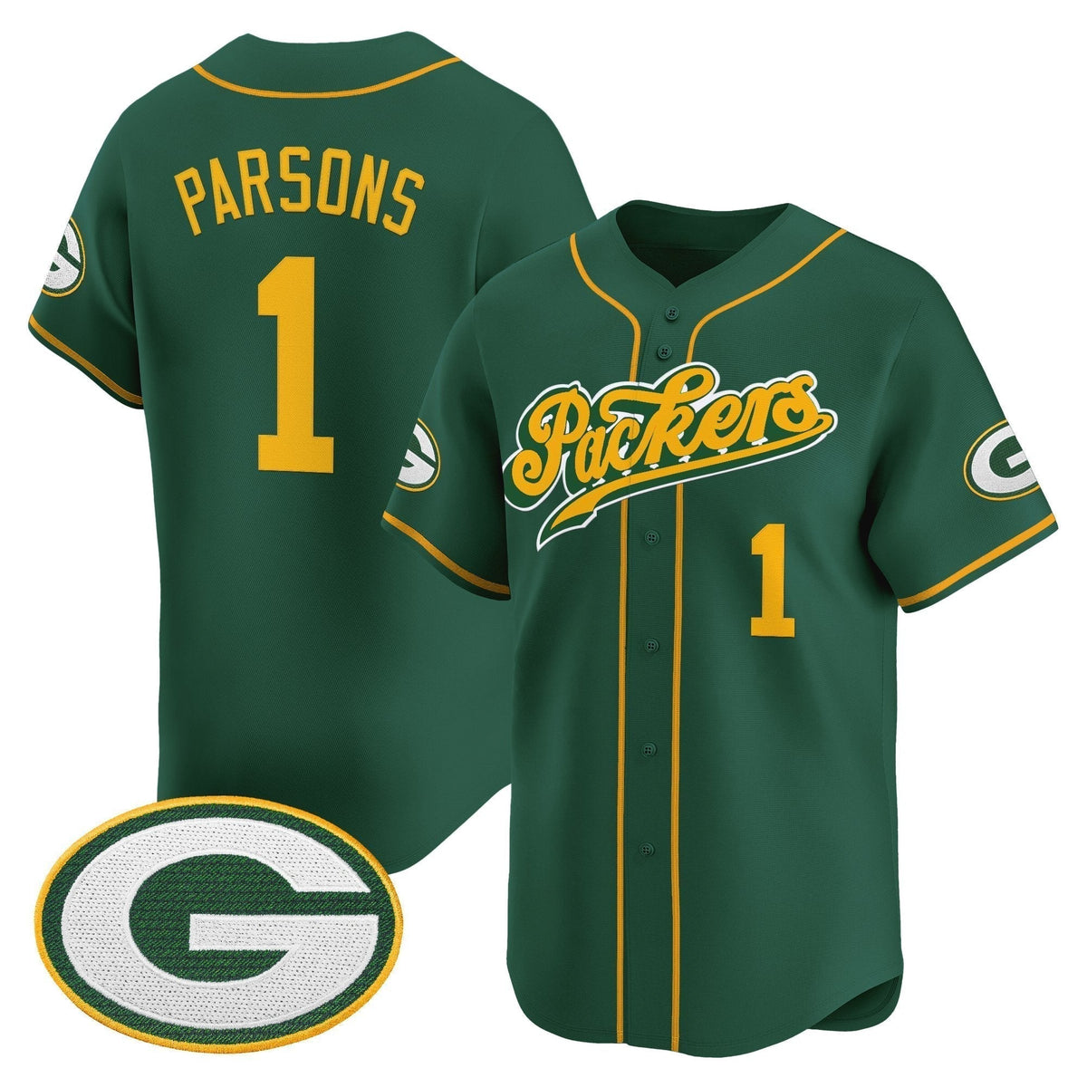 GB 2025 Vapor Baseball Jersey V2 - All Stitched