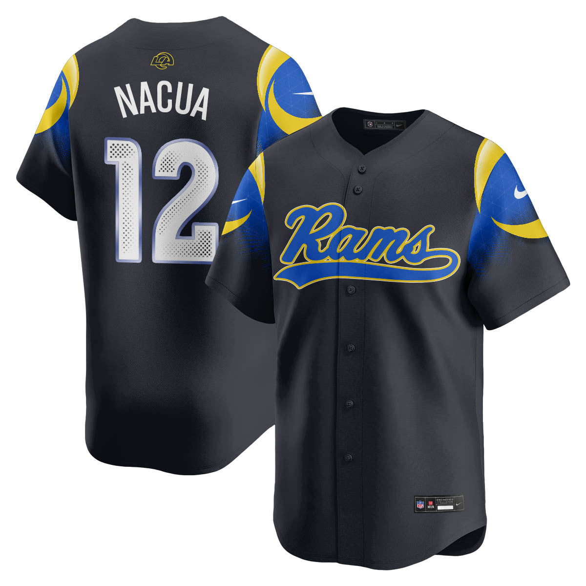 LAR Rivalry Series Baseball Men Jersey - All Stitched