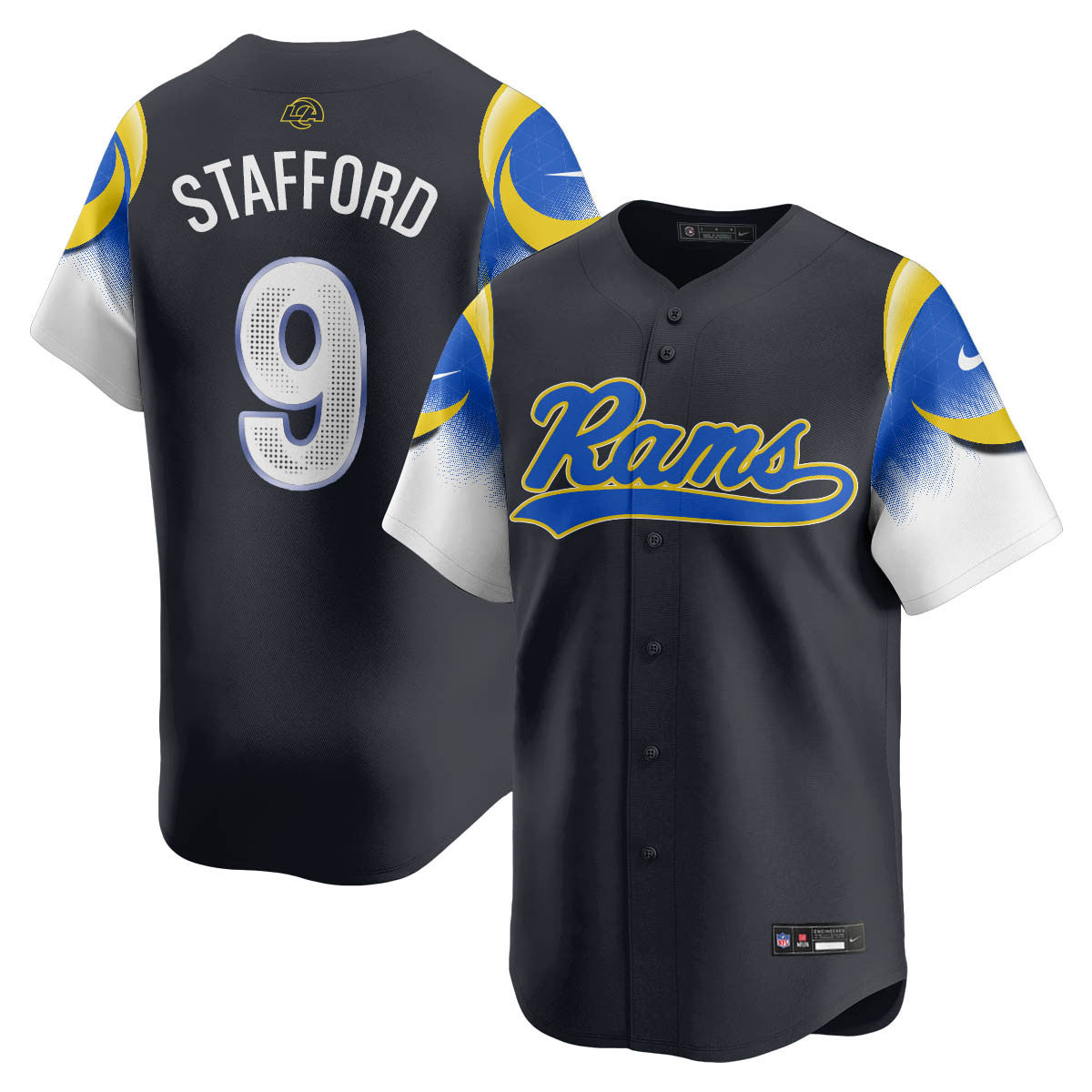 LAR Rivalry Series Baseball Men Jersey - All Stitched