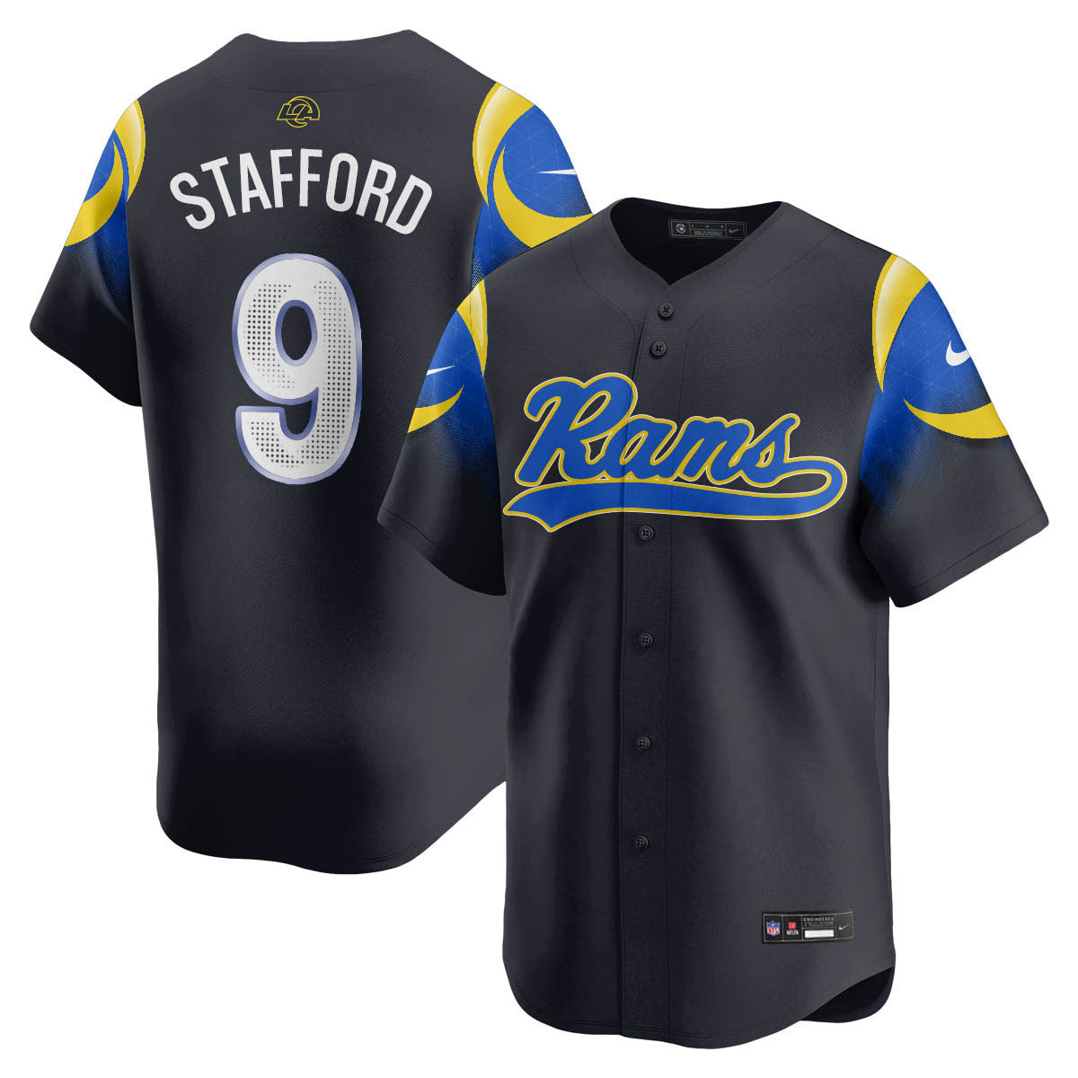 LAR Rivalry Series Baseball Men Jersey - All Stitched