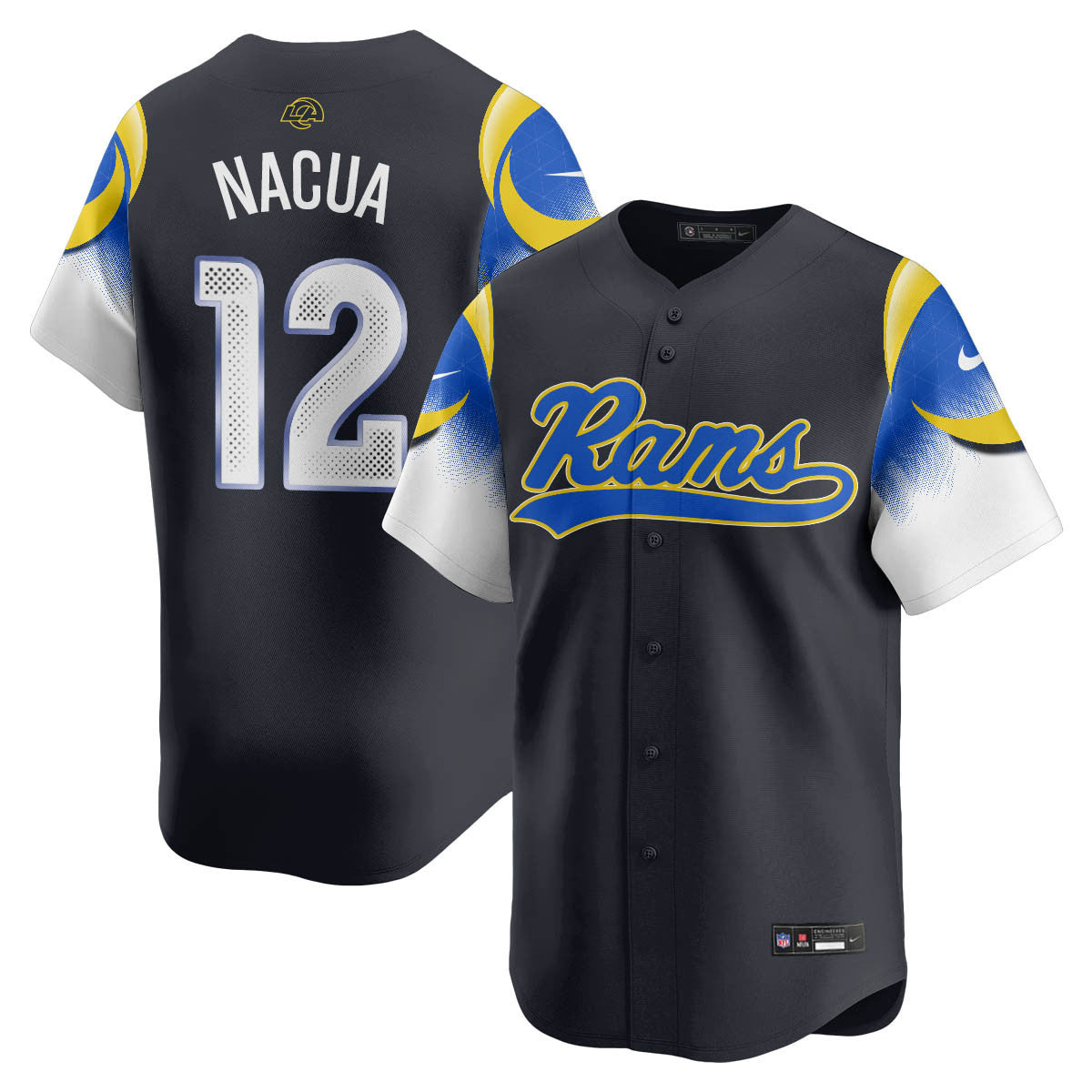 LAR Rivalry Series Baseball Men Jersey - All Stitched