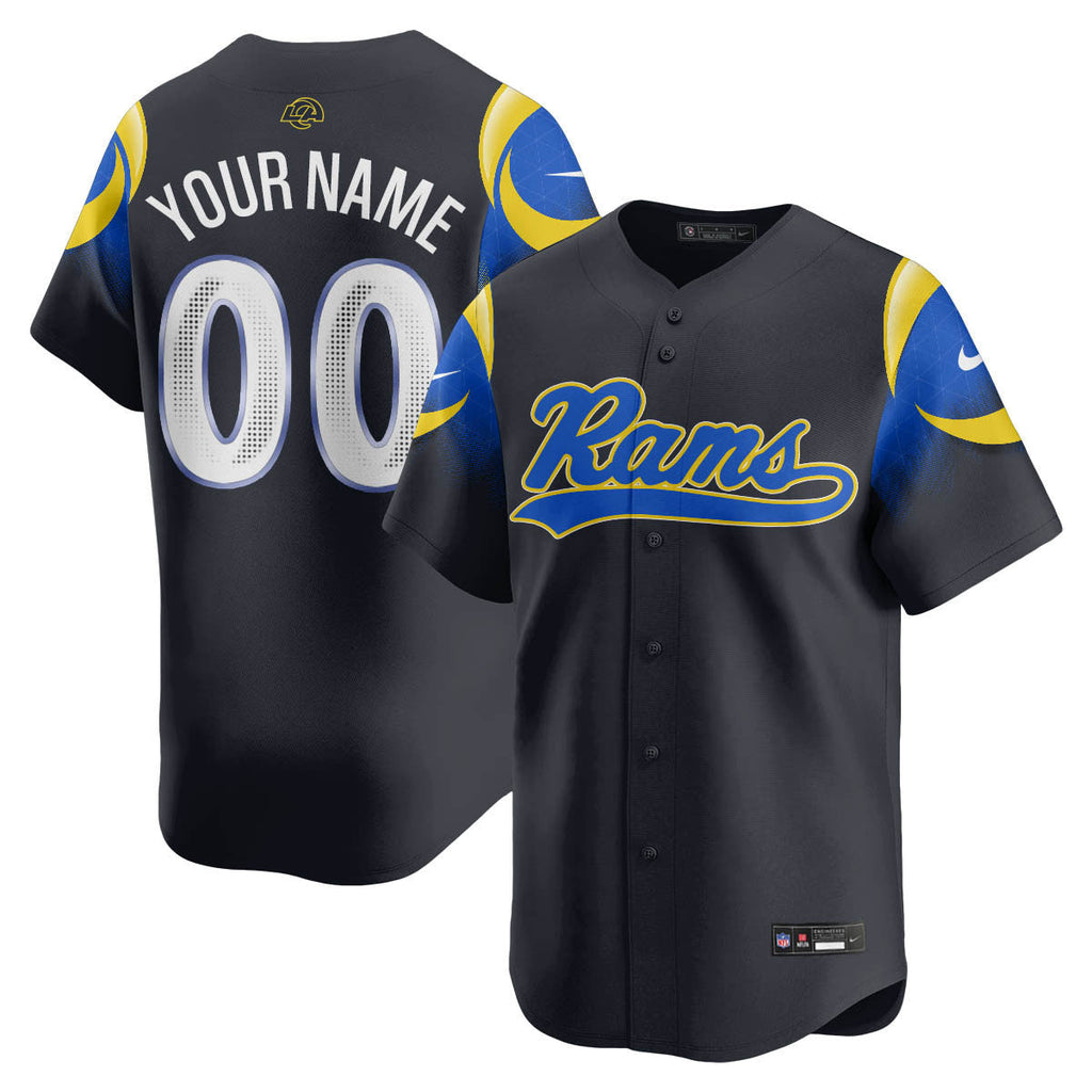 LAR Rivalry Series Baseball Jersey - All Stitched