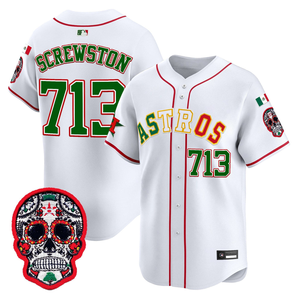 HAS Mexico 2025 'DÃ­a de los Muertos Edition' Vapor Premier Limited Jersey - All Stitched