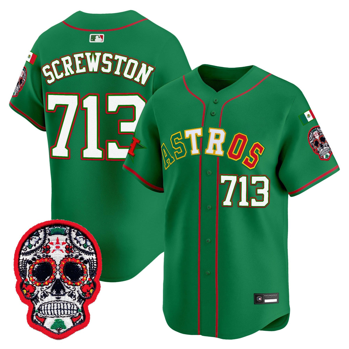 HAS Mexico 2025 'DÃ­a de los Muertos Edition' Vapor Premier Limited Jersey - All Stitched