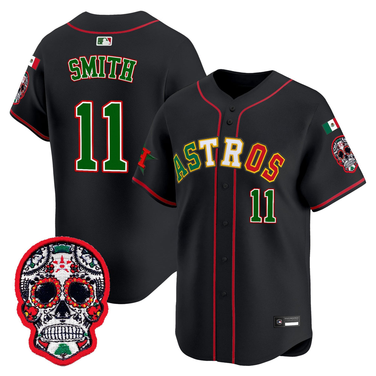 HAS Mexico 2025 'DÃ­a de los Muertos Edition' Vapor Premier Limited Jersey - All Stitched