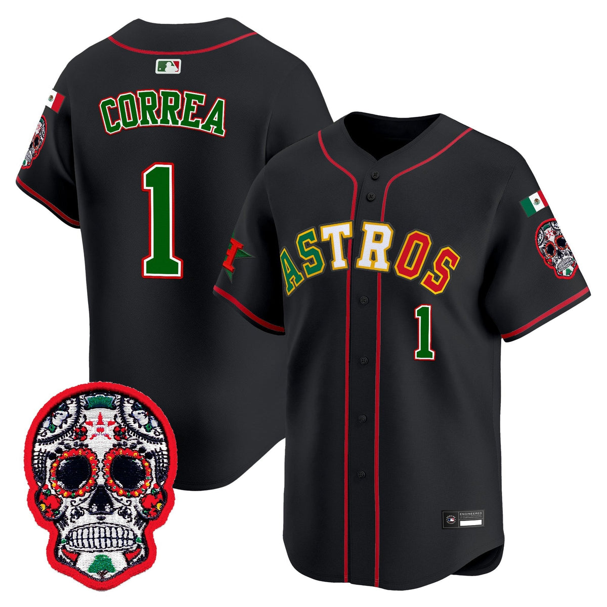 HAS Mexico 2025 'DÃ­a de los Muertos Edition' Vapor Premier Limited Jersey - All Stitched