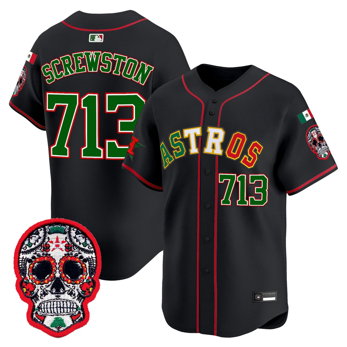 HAS Mexico 2025 'DÃ­a de los Muertos Edition' Vapor Premier Limited Jersey - All Stitched