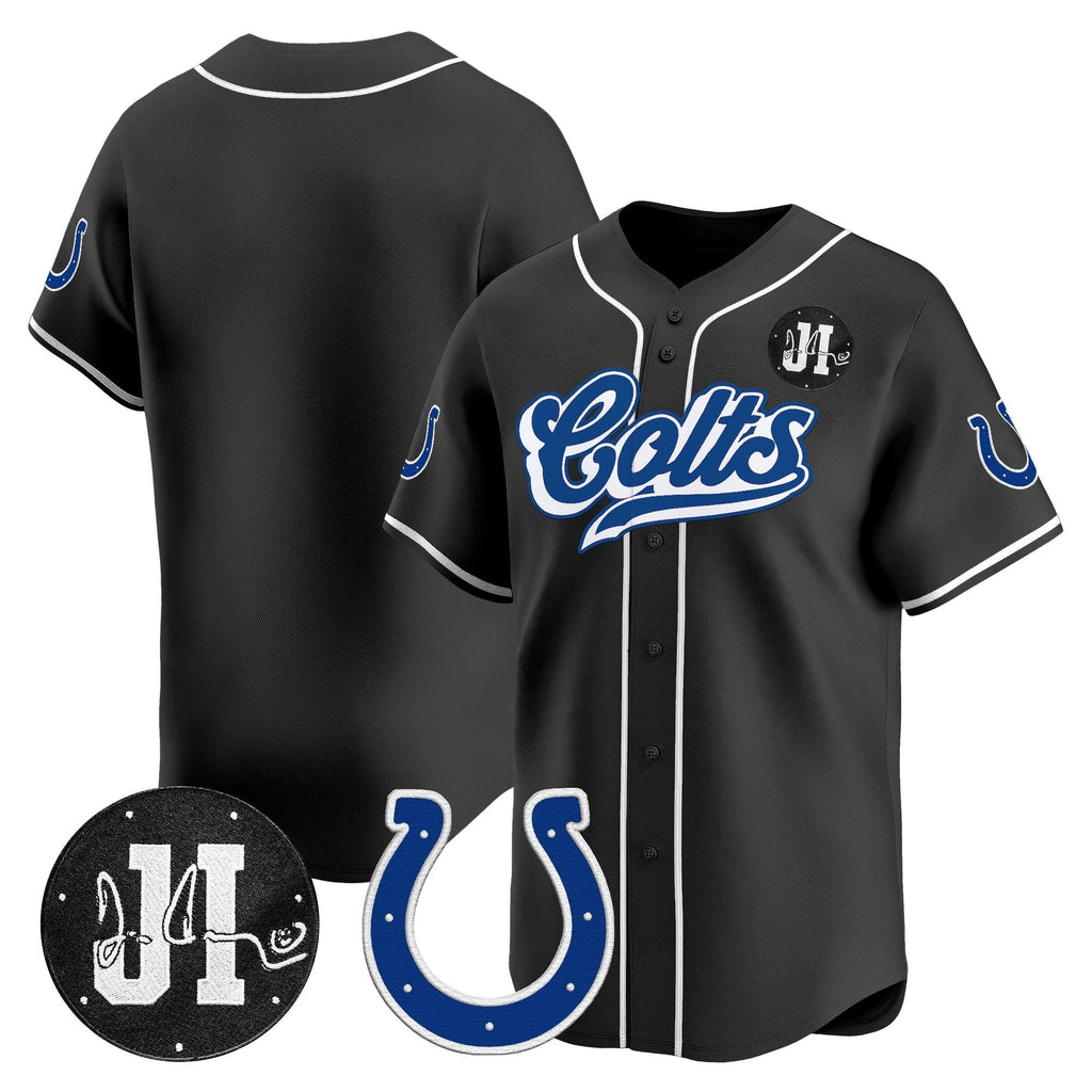 IND 2025 Jim Irsay Patch Vapor Baseball Jersey - All Stitched