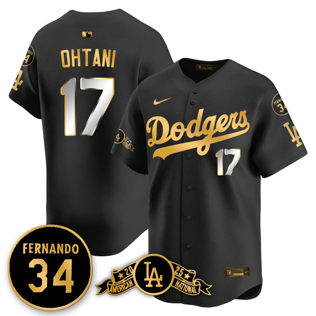 LAD 2025 National League Champions Men Jersey - All Stitched